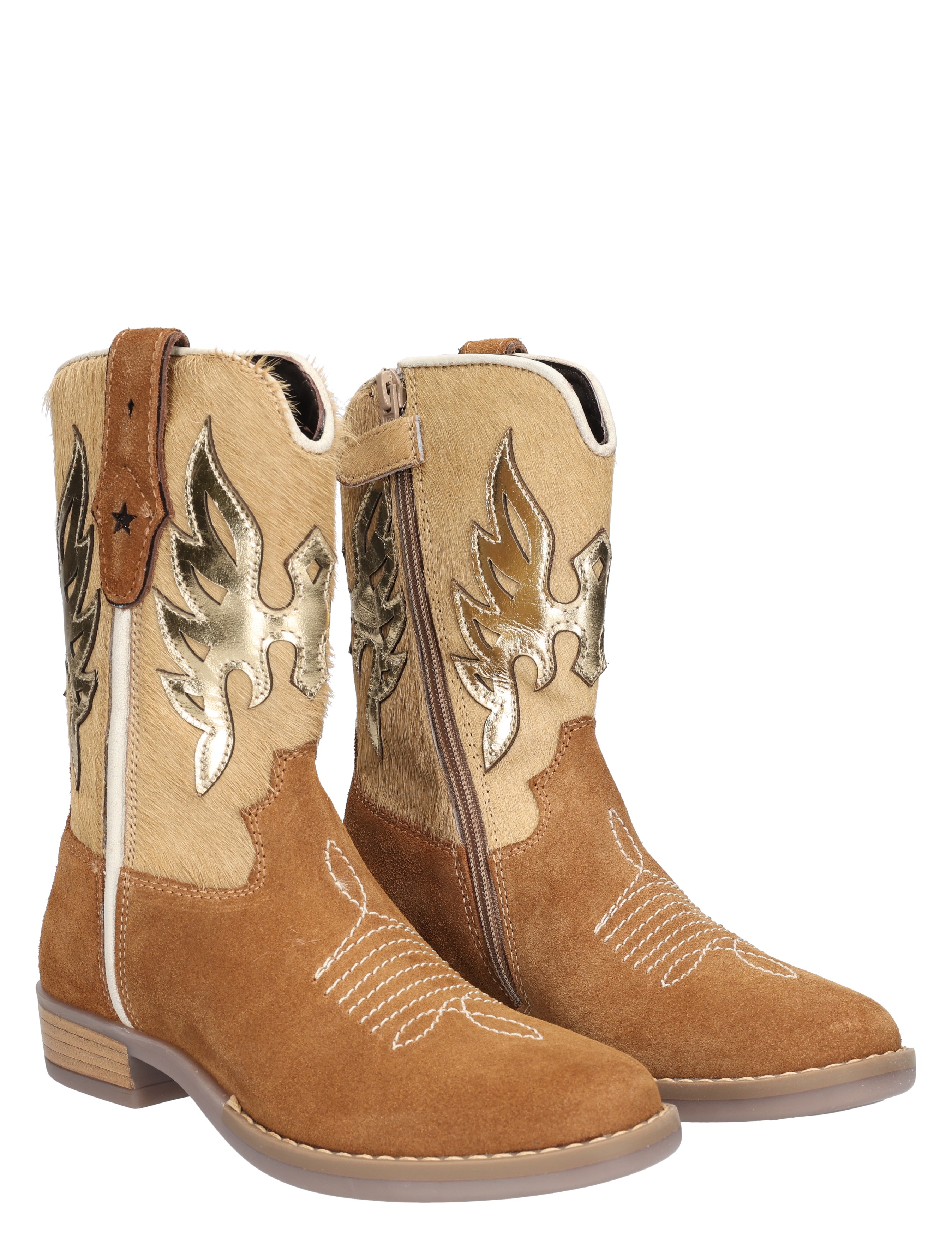 Hip - H1700 Brown - Meisjes - Boots - Enkellaarsjes - 49274_77_5