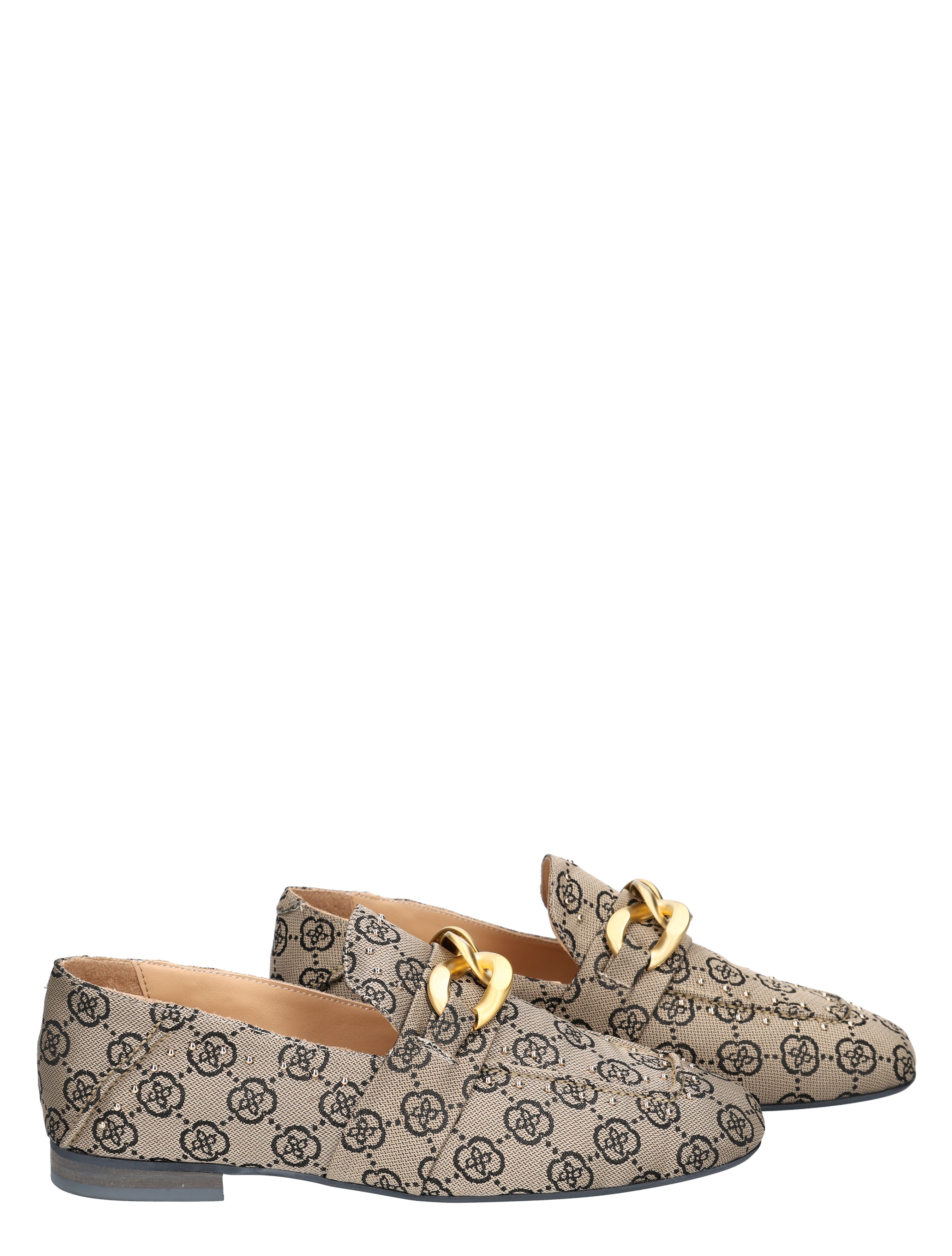 Gioia - Wianna 2610138 Textiel Flower Beige - Loafers - Dames - 50877_77_6