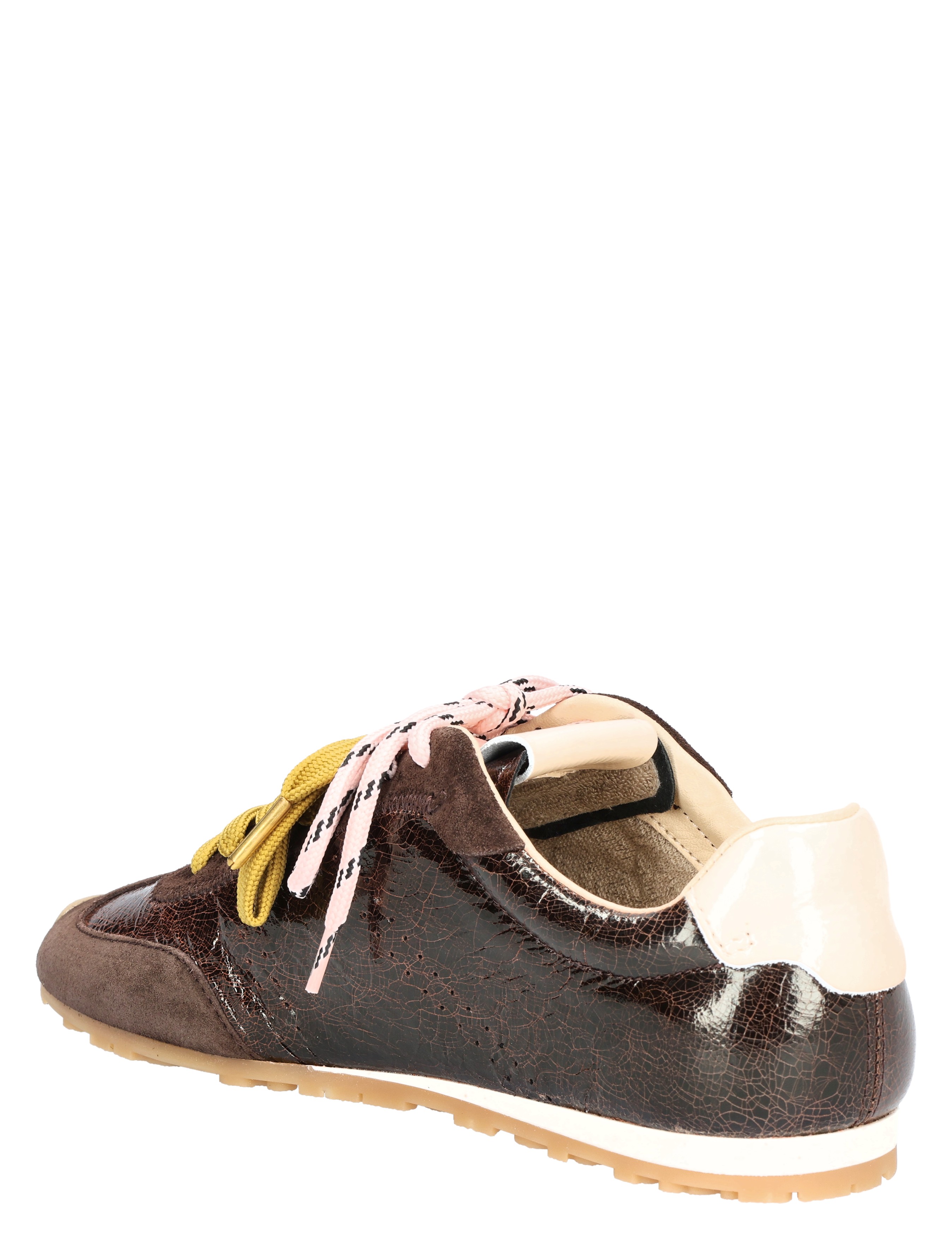 Nubikk - Billy Lou Dark Brown Laq - Sneakers - Dames - Lage Sneakers - 49196_40_4