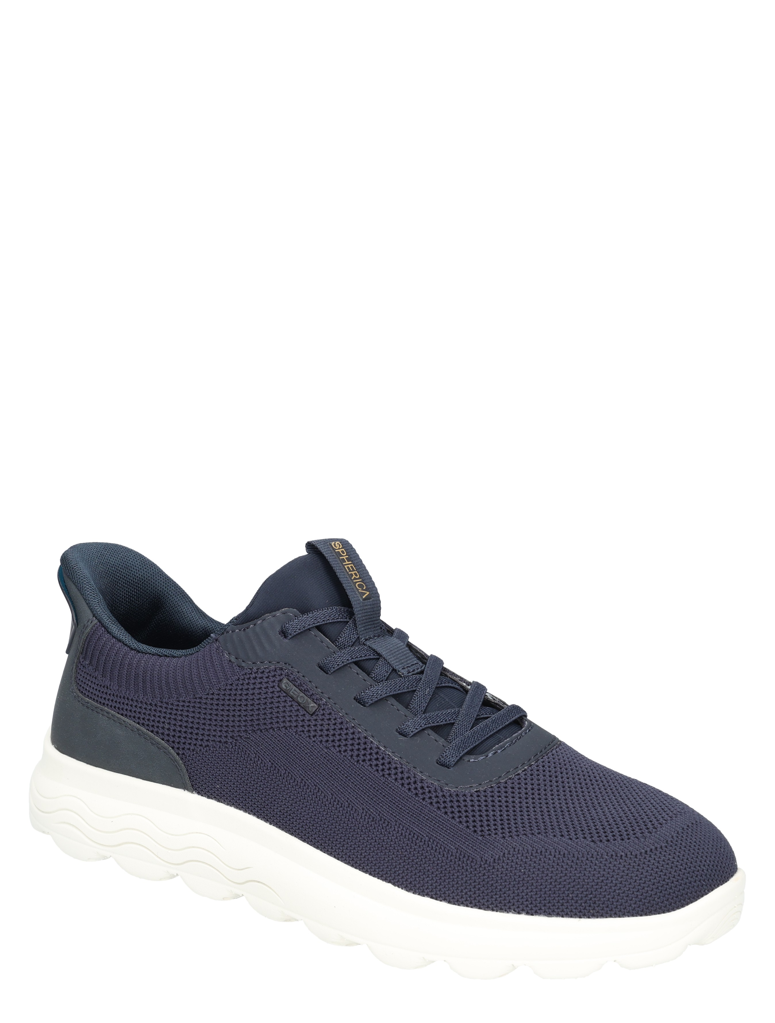Geox - U55MPA Navy - Heren - Veterschoenen - Casual Veterschoenen - 49741_33_3