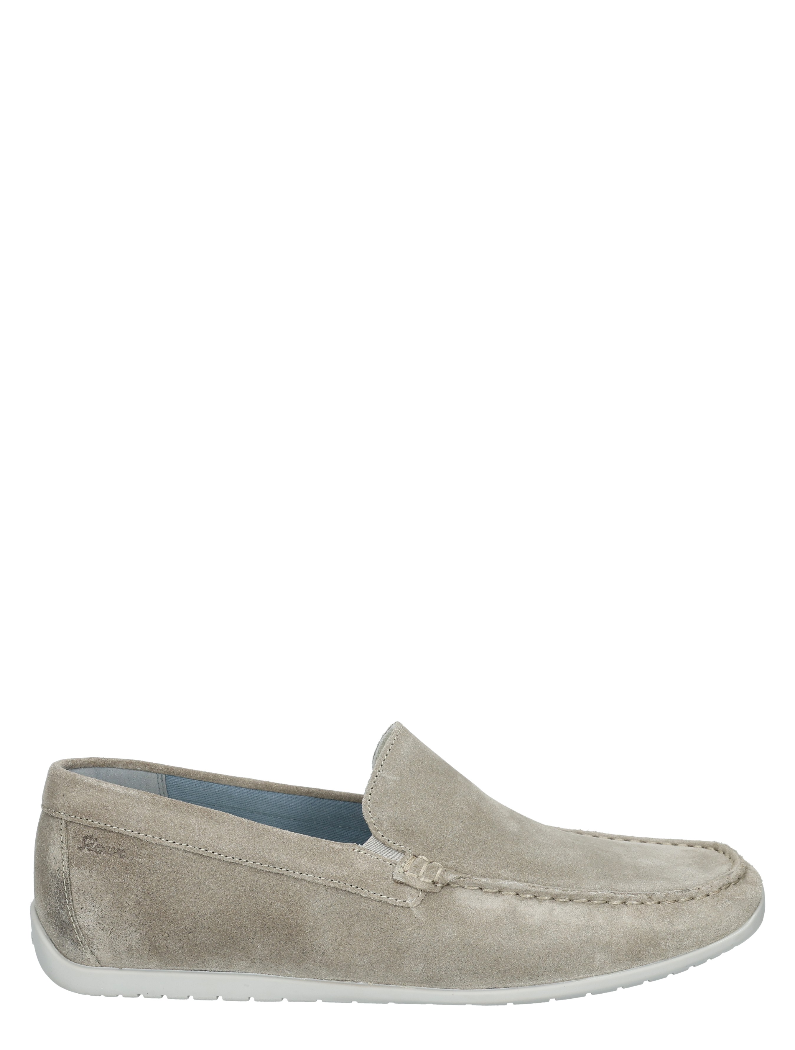 Sioux - Rodimiro-700 Velour Grey G-Wijdte - Heren - Loafers - 50897_99_1
