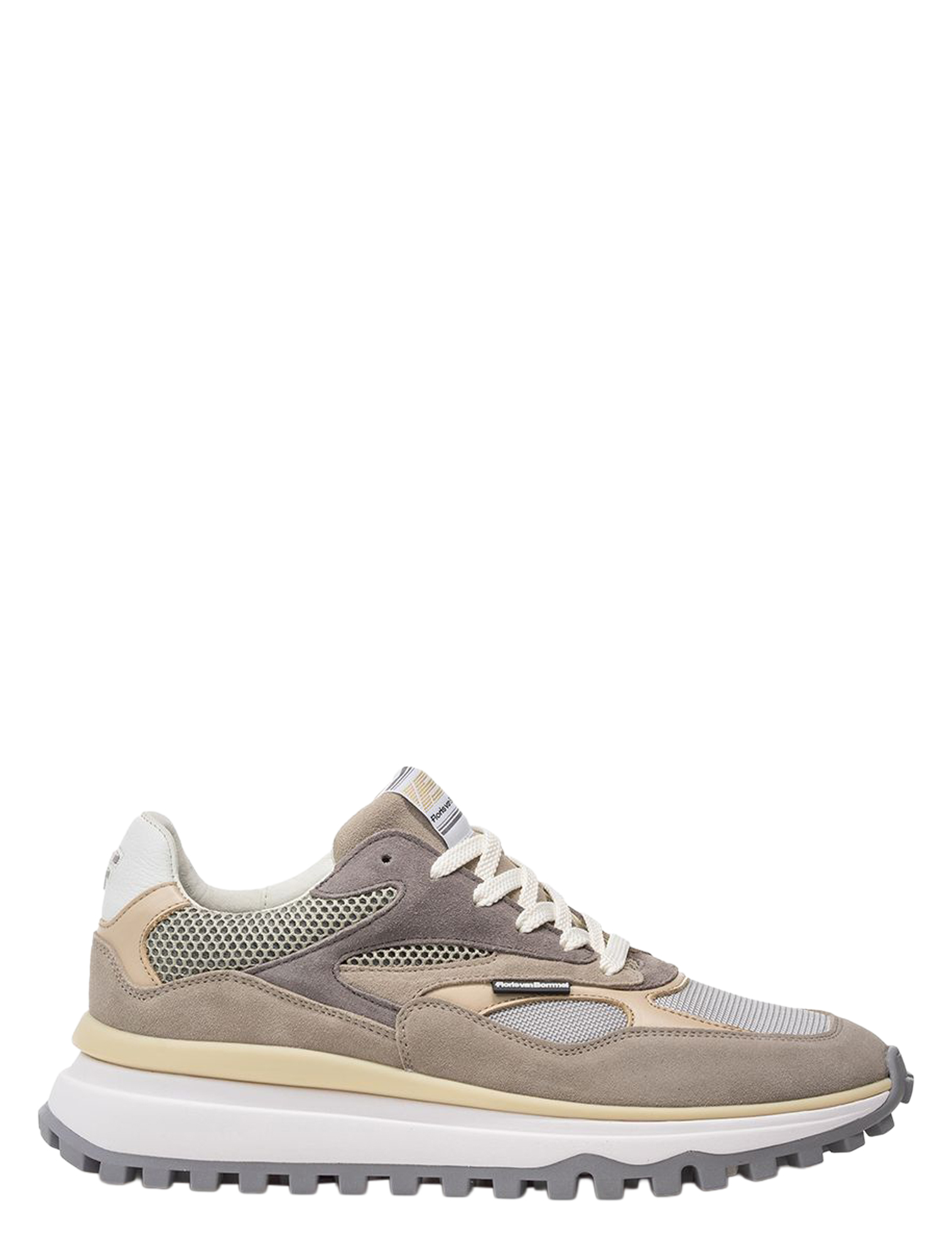 Floris van Bommel - De Gripper 10214 07.00 Light Grey G+Wijdte - Heren - Lage Sneakers - Sneakers - 51427_79_1