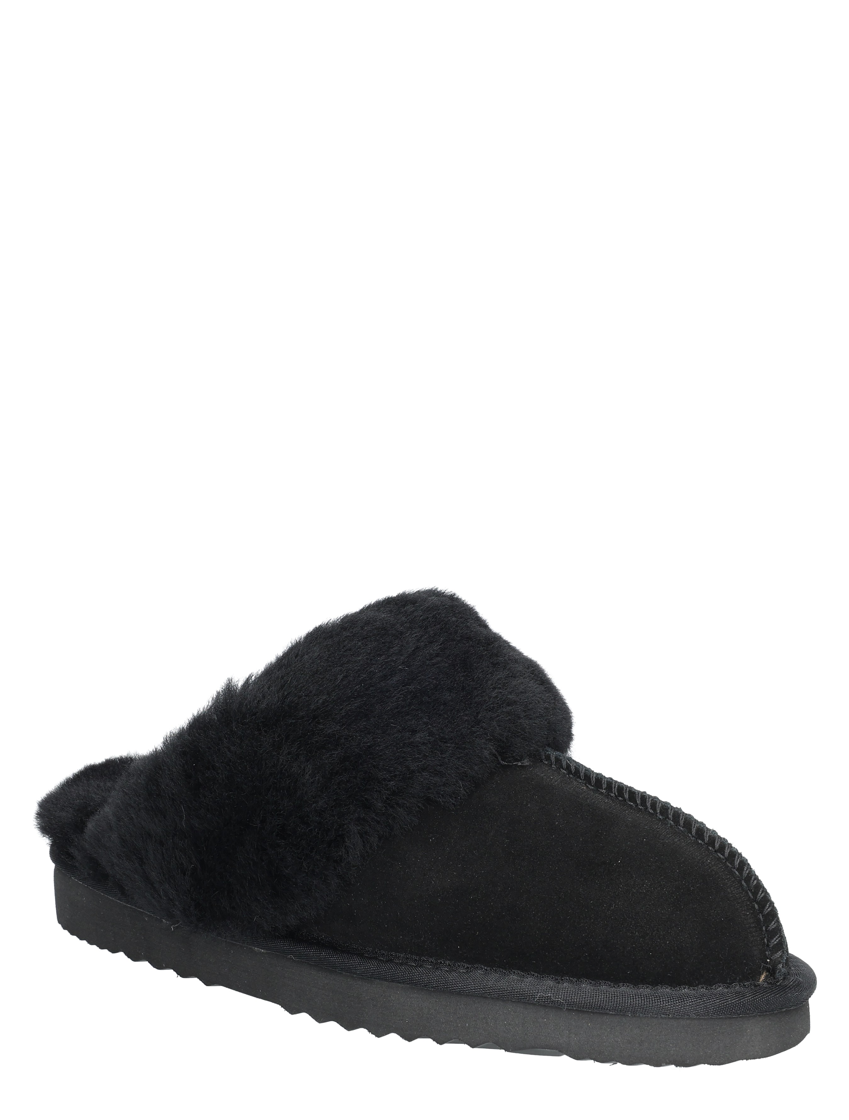 Cypres - Caiya 2545226 Black Cow Suede - Dames - Pantoffels - 49479_11_3