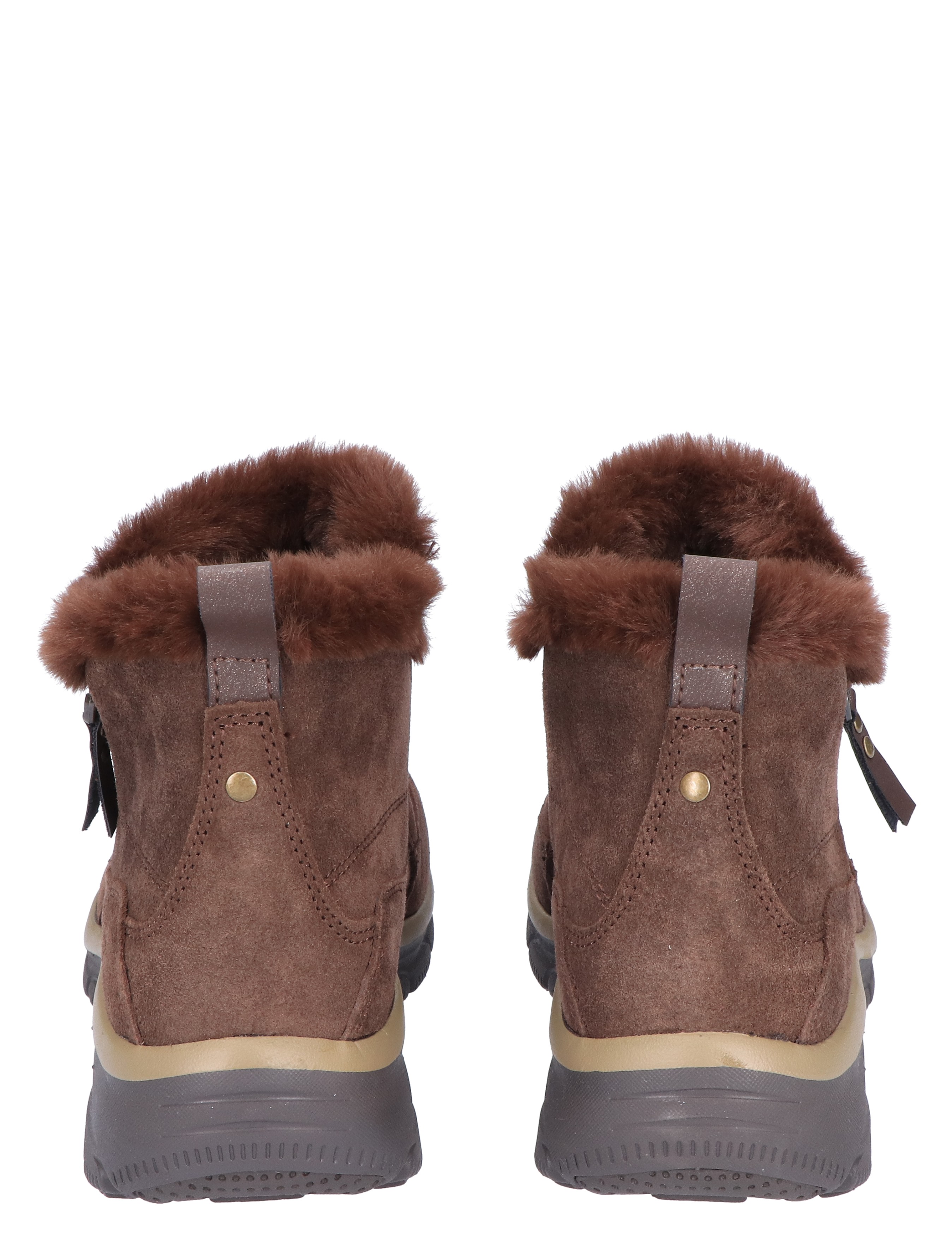 Skechers - Relaxed Fit 3M Faux Fur Chocolate - Dames - Boots - Enkellaarsjes - 45247_22_6