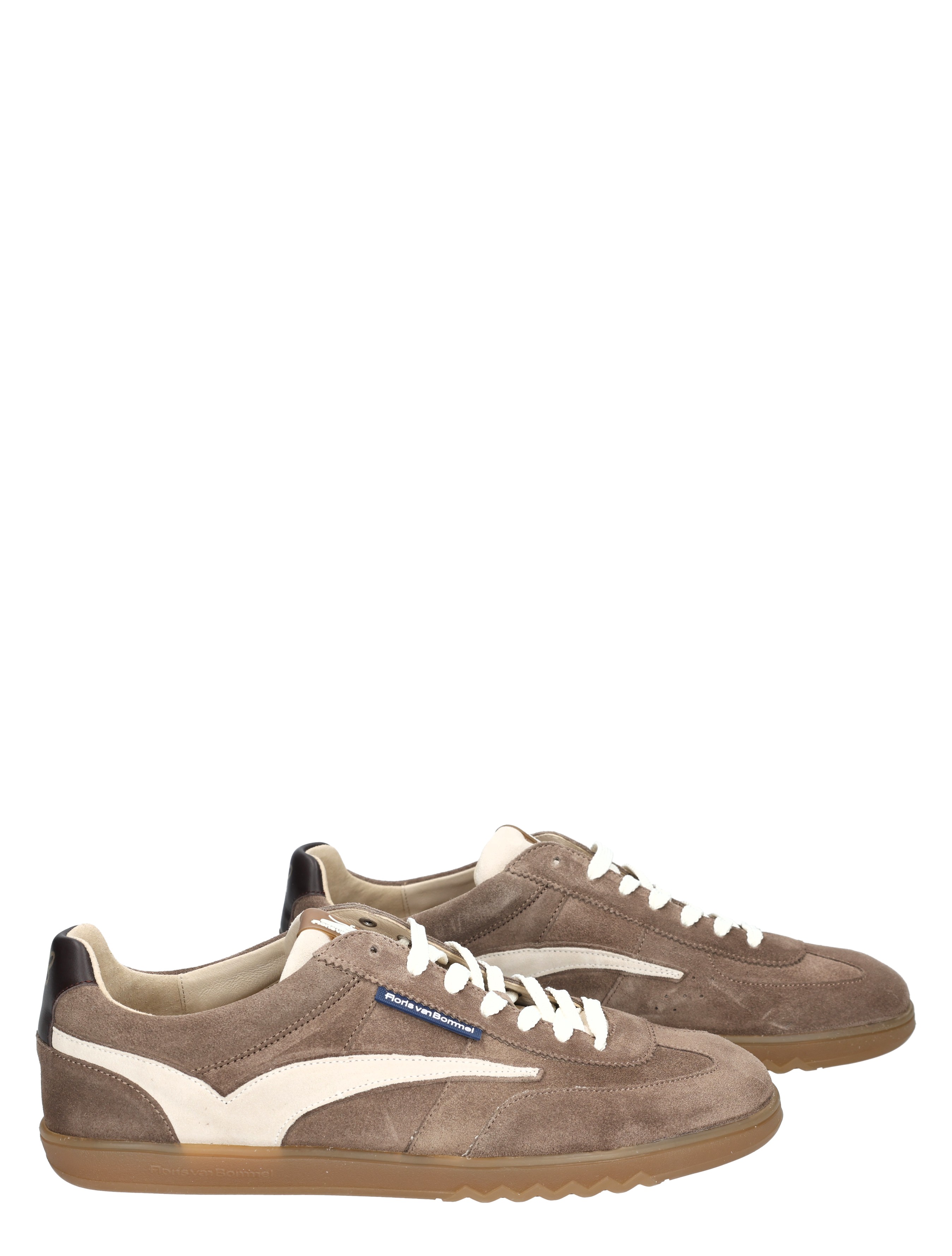 Floris van Bommel - De Zaler 0224 34-01 Taupe G+ Wijdte - Heren - Lage Sneakers - Sneakers - 50669_22_6