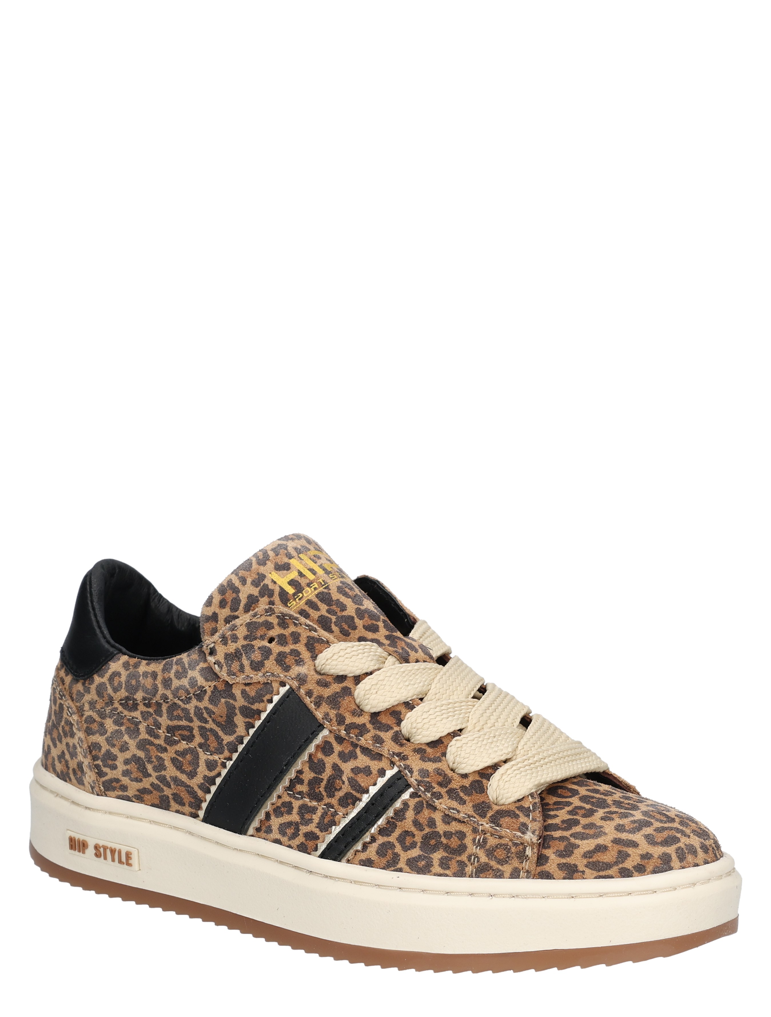 Hip - H1102 Brown - Meisjes - Lage Sneakers - Sneakers - 49273_22_3