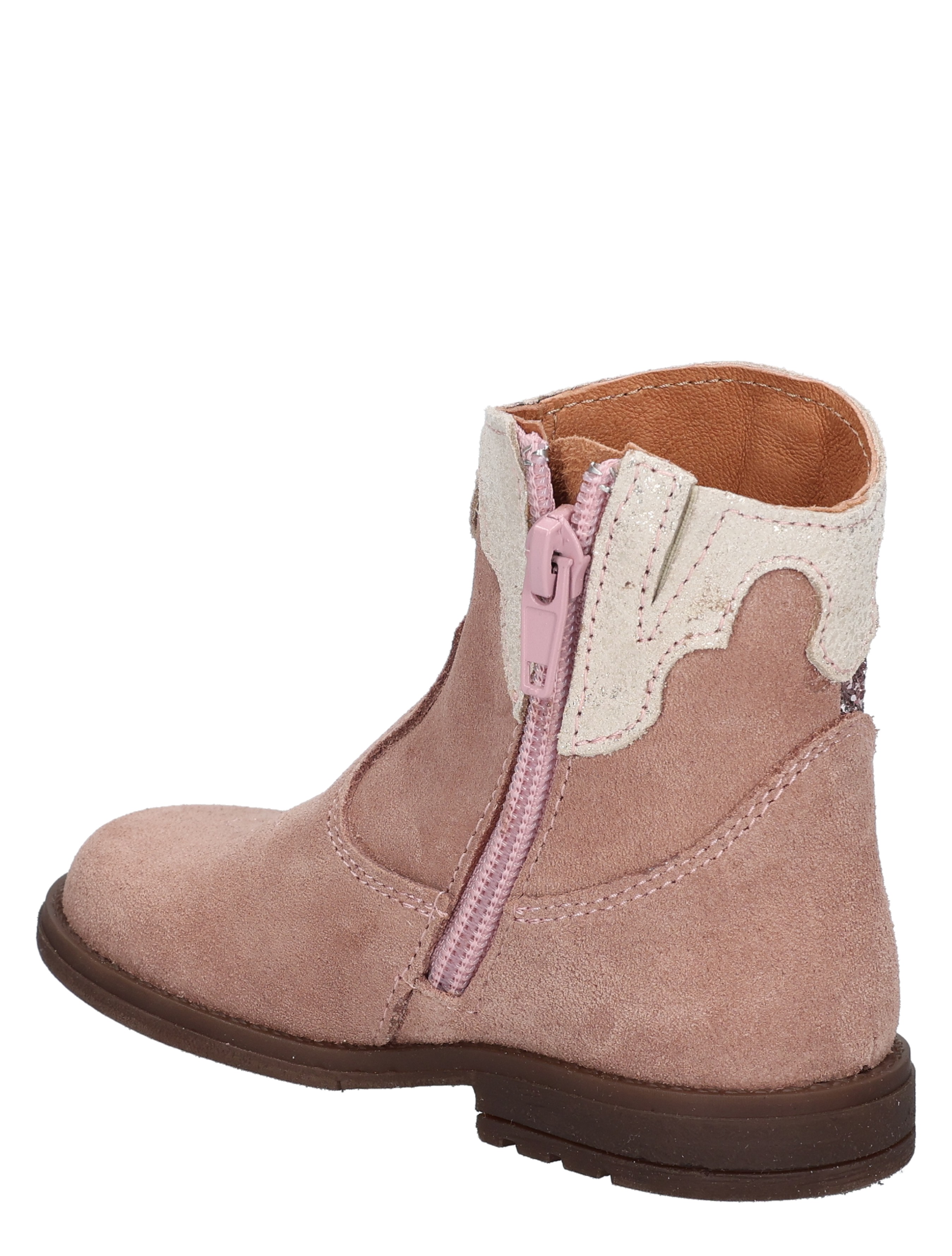 Develab - 47084 473 Old Pink Suede - Meisjes - Veter Boots - Boots - 49247_48_4