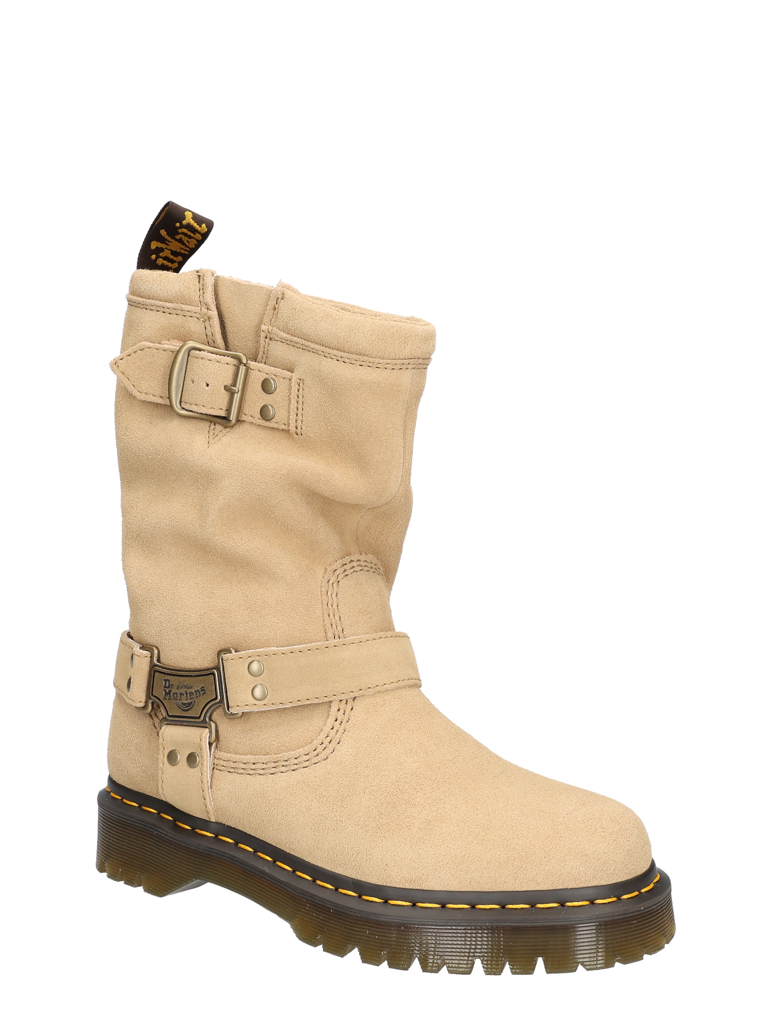 Dr. Martens - Anistone Hidam Savannah Tan - Dames - Boots - Biker Boots - 48217_77_3