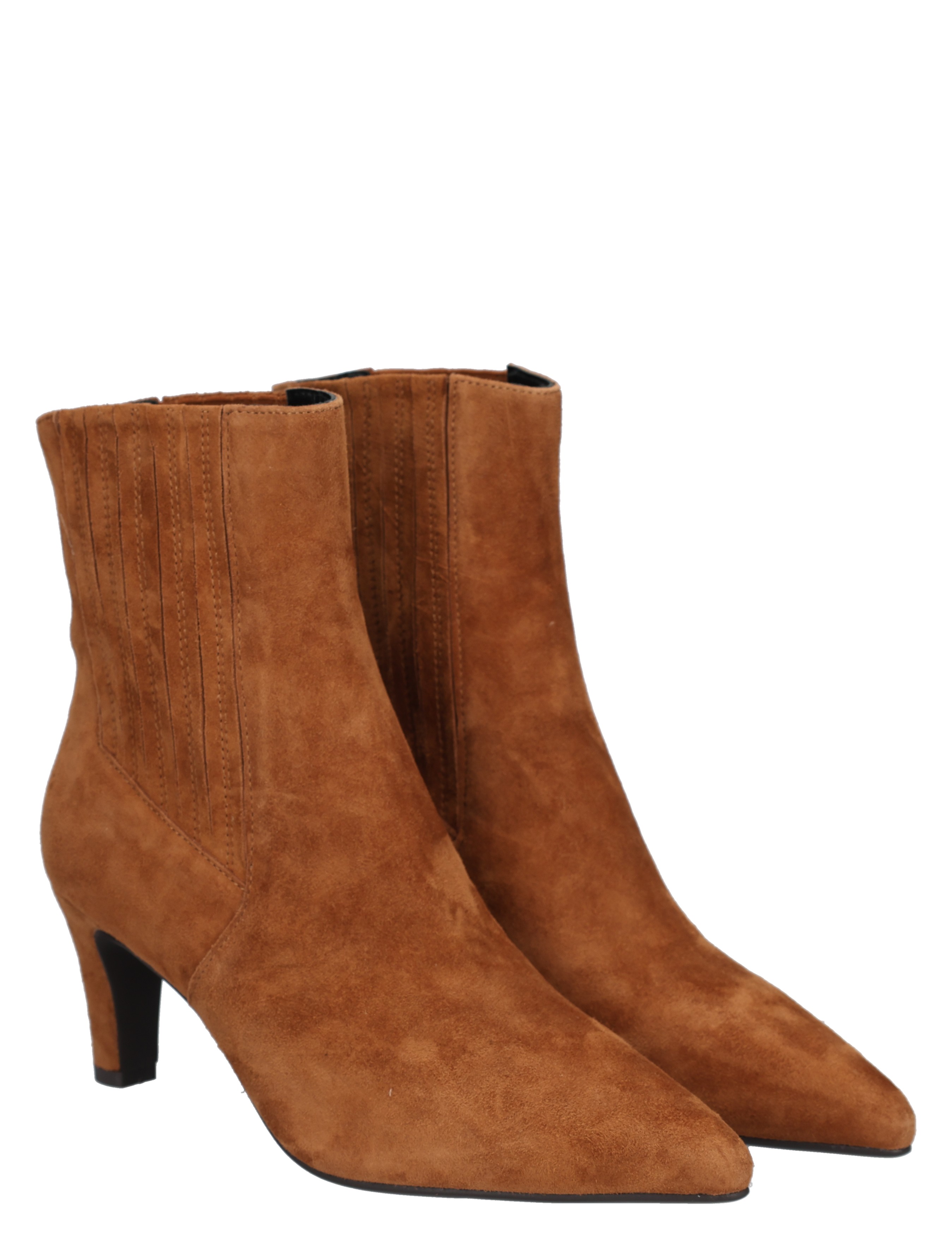 boots, ankle boots, suede, camel, mid heel