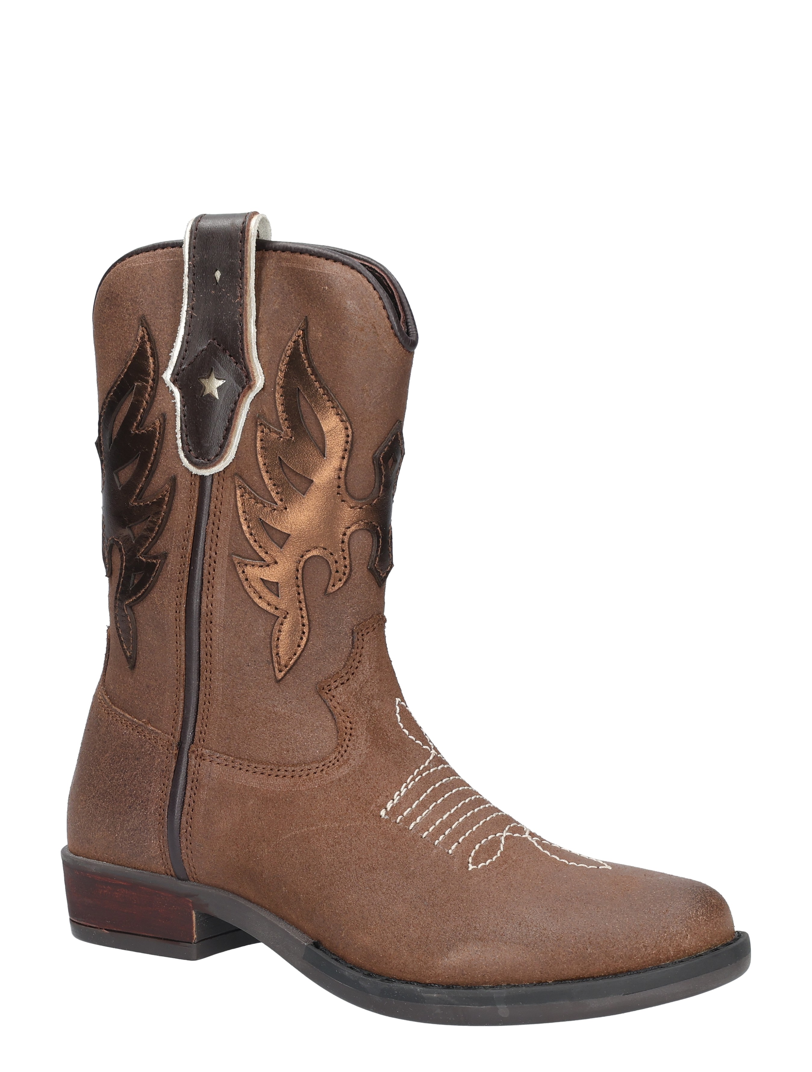 Hip - H1700 26CO Mid Brown Combi - Meisjes - Boots - Enkellaarsjes - 49270_22_3