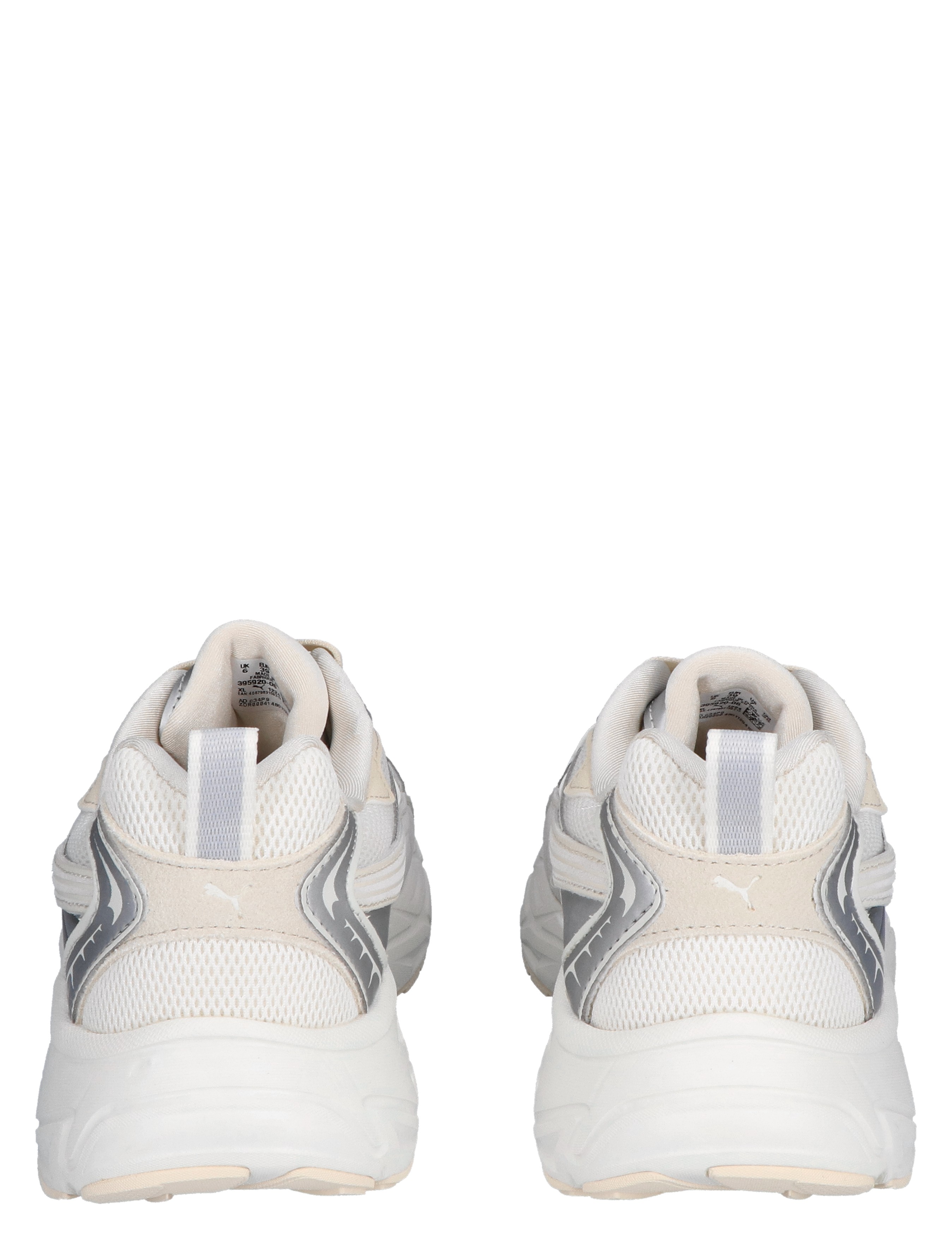 Puma - Morphic Retro 395920 06 Warm White Silver - Sneakers - Dames - Lage Sneakers - 46462_77_6