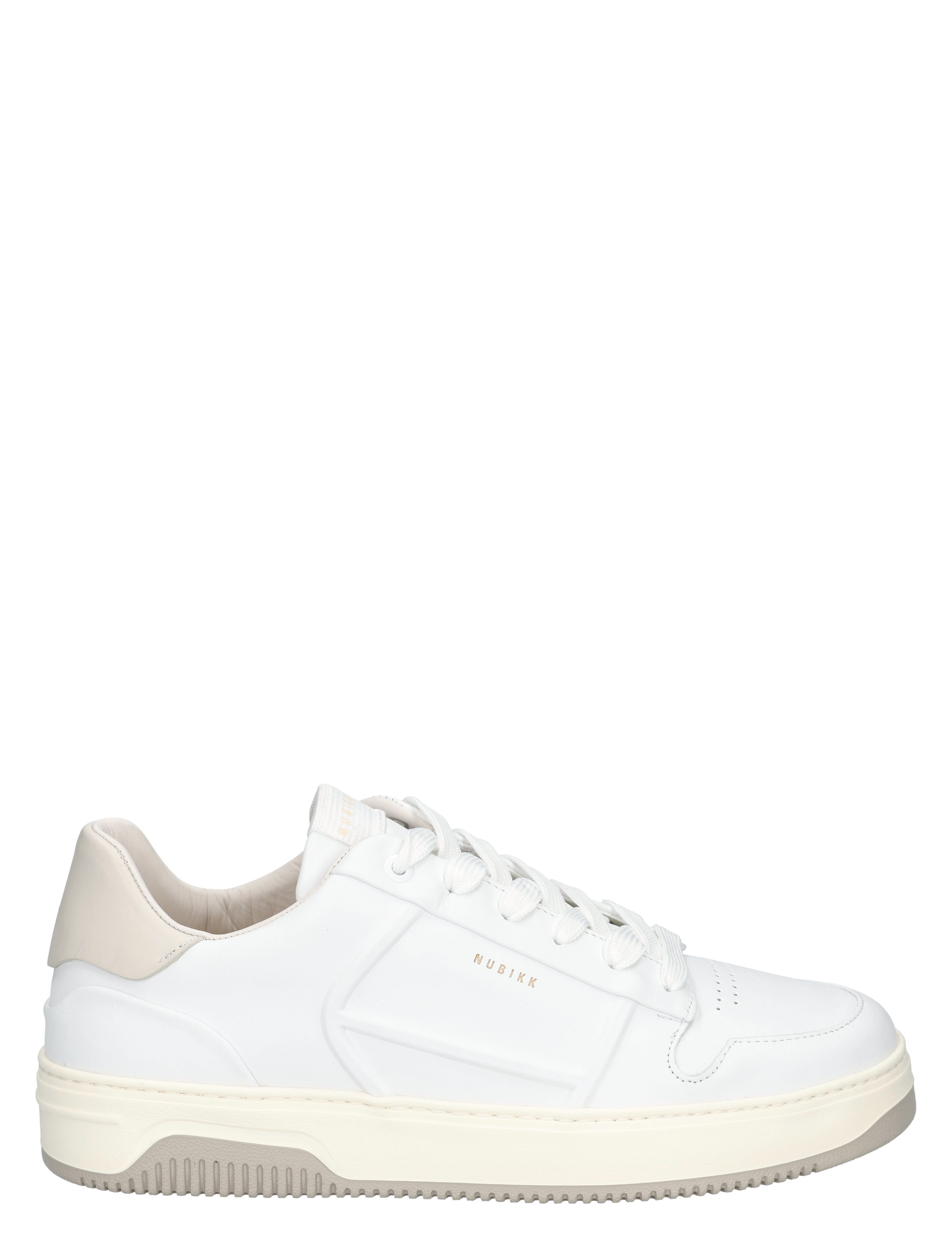 Nubikk - Basket Cole Men White Leather - Heren - Lage Sneakers - Sneakers - 50356_88_1