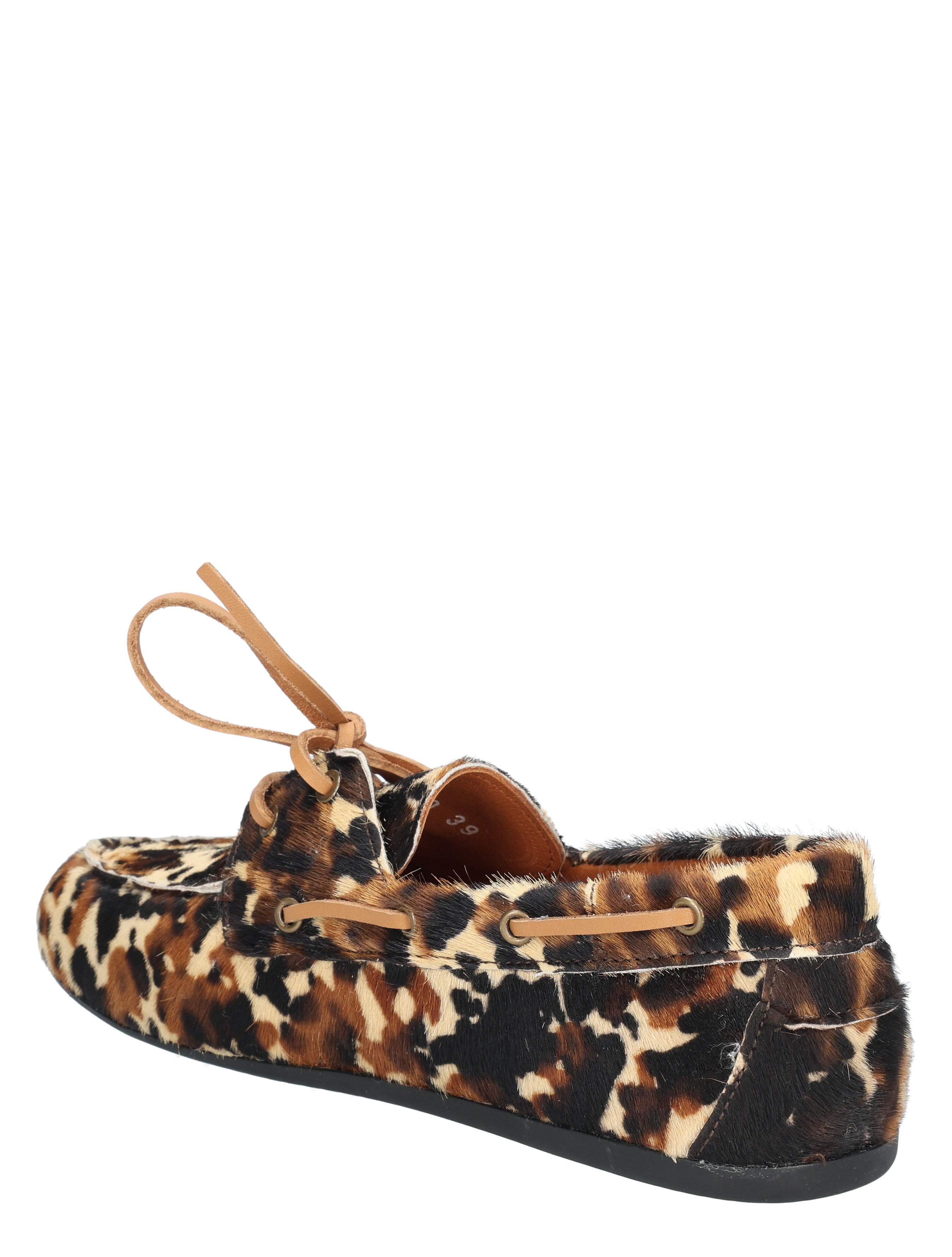 Miss Behave - Xanthi Dark Brown Multi Ponyhair - Dames - Loafers - 50764_22_4