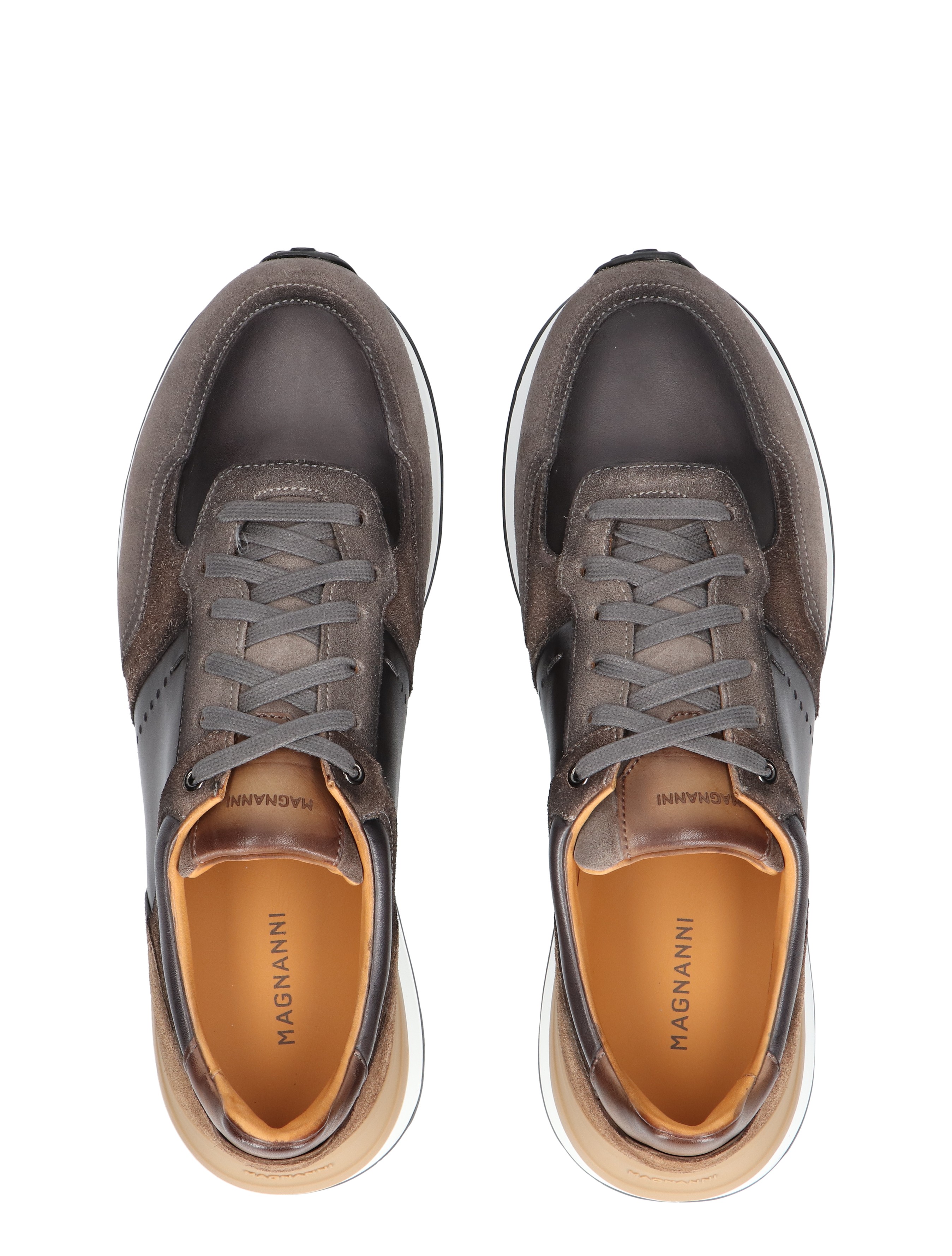 Magnanni - 24747 Brown - Heren - Veterschoenen - Casual Veterschoenen - 49119_22_7