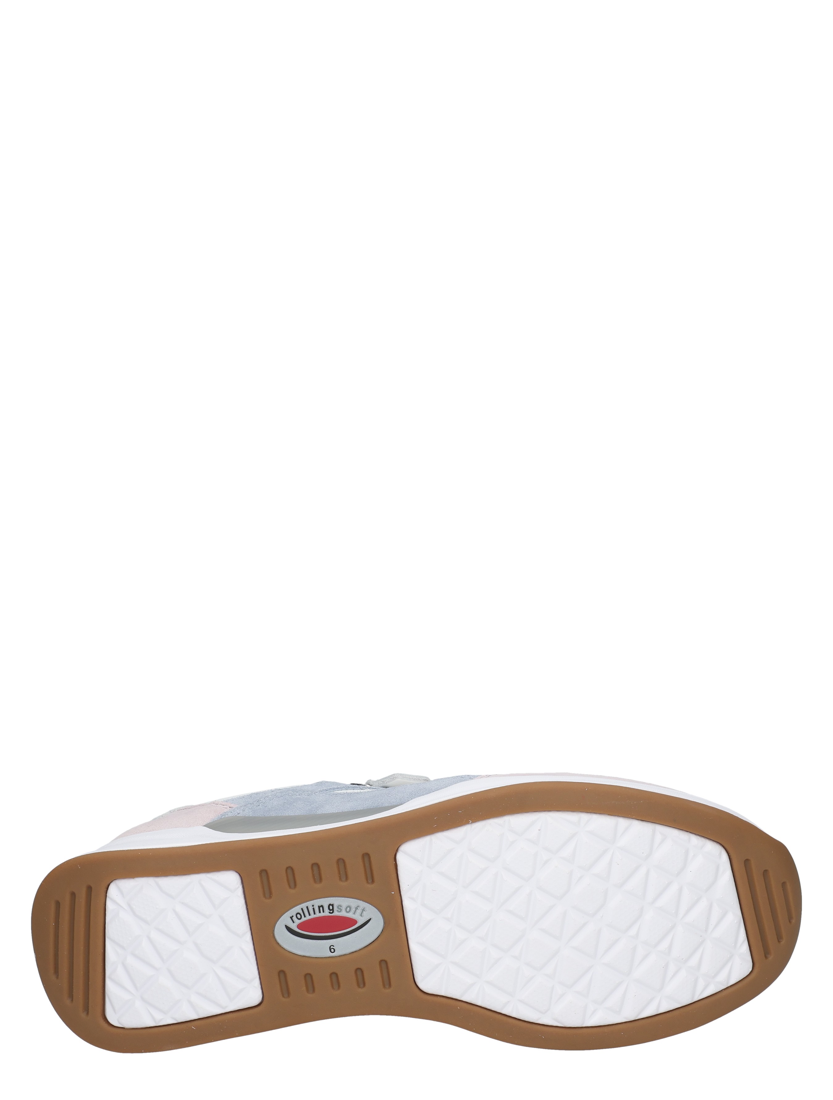 Gabor Rollingsoft - 86.958.53 53 weiss/flieder/lagune - Dames - Veterschoenen - Casual Veterschoenen - 49994_88_8