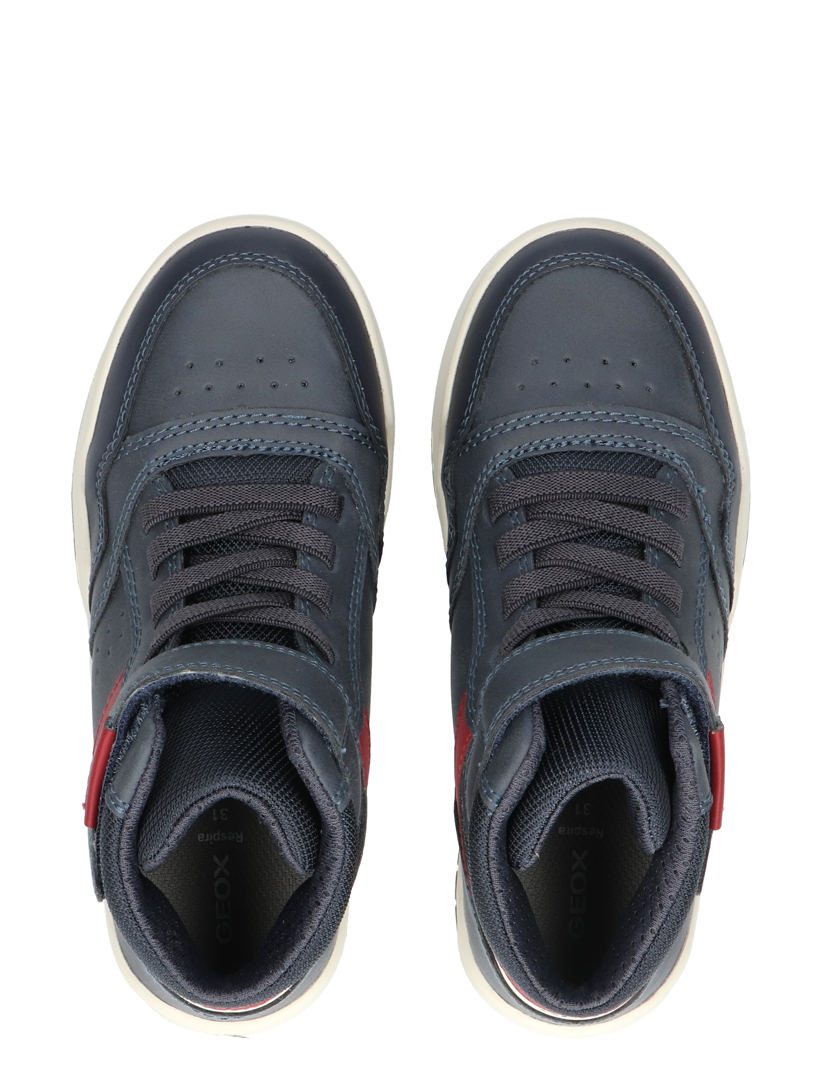 Geox - Perth OMEFU C4244 Navy Dark Red - Jongens - Boots - Veter Boots - 48247_34_7