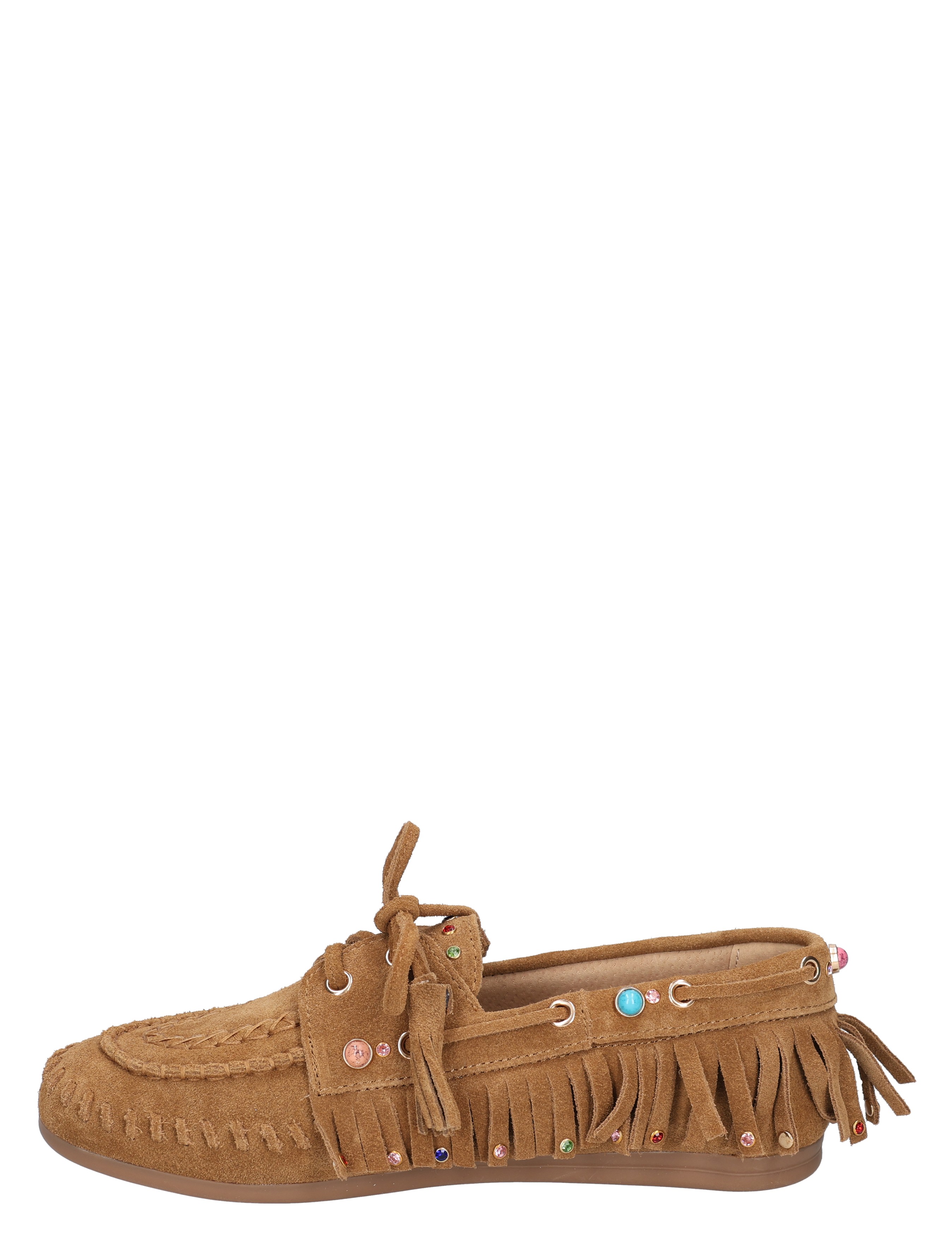 Miss Behave - 2657-11 Camel Suede - Dames - Veterschoenen - Casual Veterschoenen - 50869_22_2