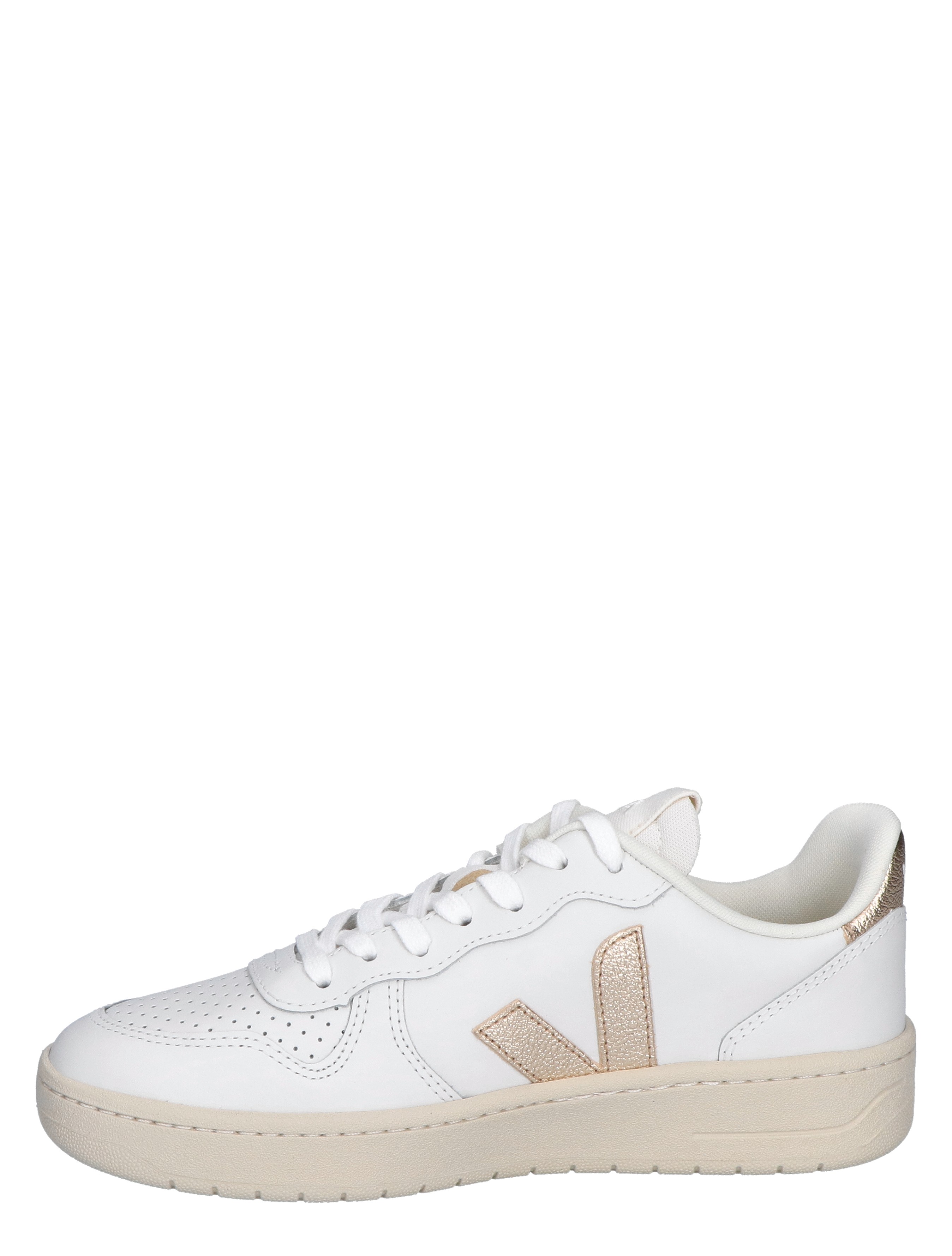 Veja - V-10 Prime V10220737 Leather White Platin - Sneakers - Dames - Lage Sneakers - 46489_85_2