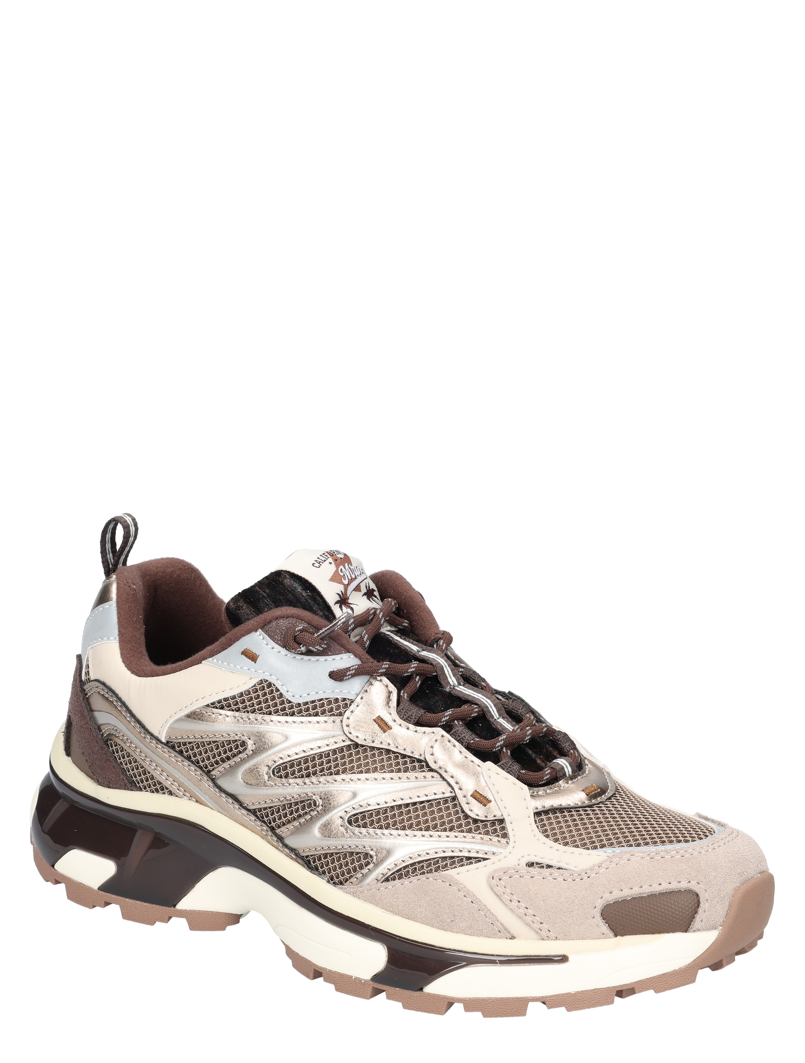 sneaker, wandelschoen, mesh, draagcomfort, multicolor