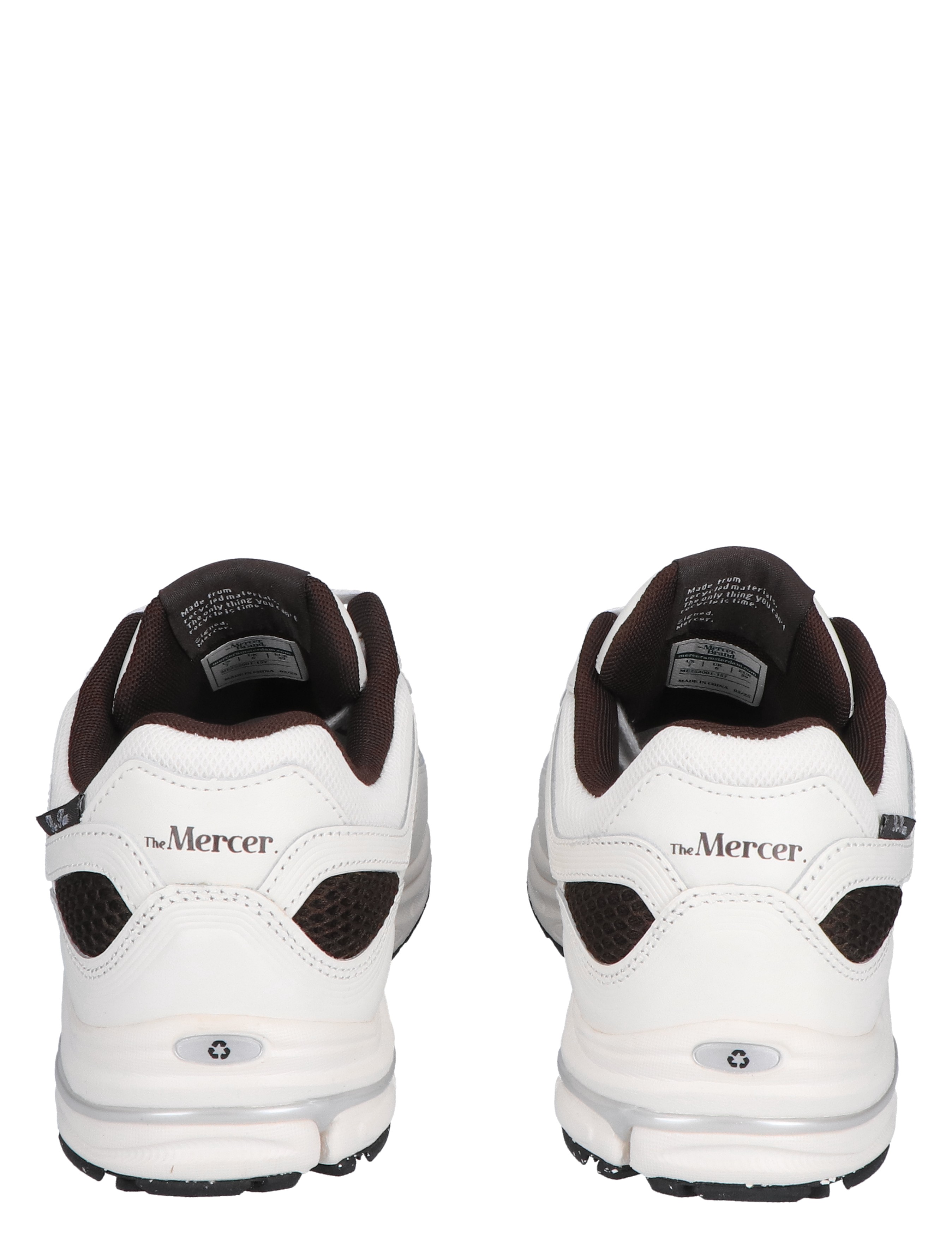 Mercer Amsterdam - Re-Run Next Gen Women 157 White Brown - Sneakers - Dames - Lage Sneakers - 47966_82_6