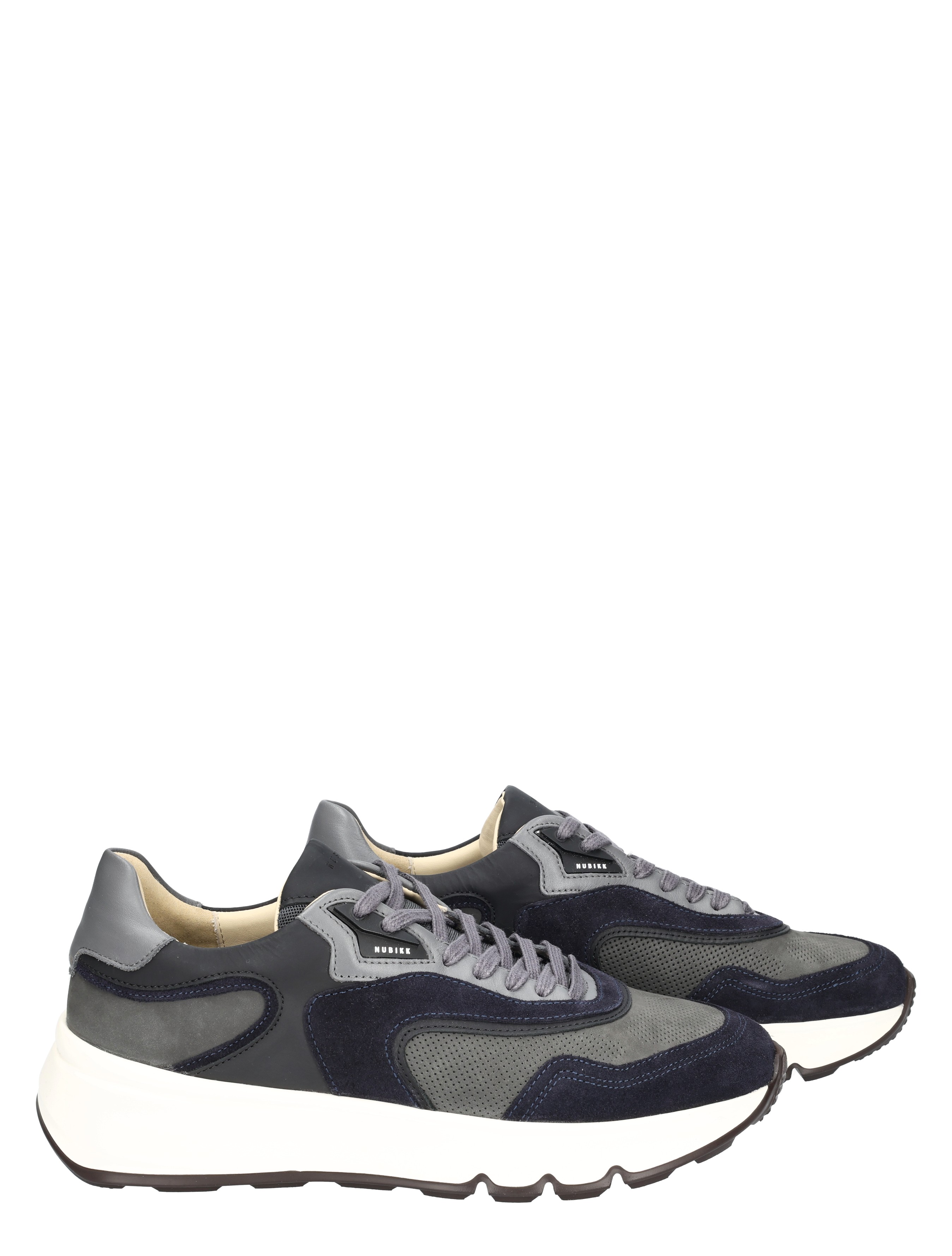 Nubikk - Luca Noa Men Blue Combi - Heren - Lage Sneakers - Sneakers - 51035_36_6