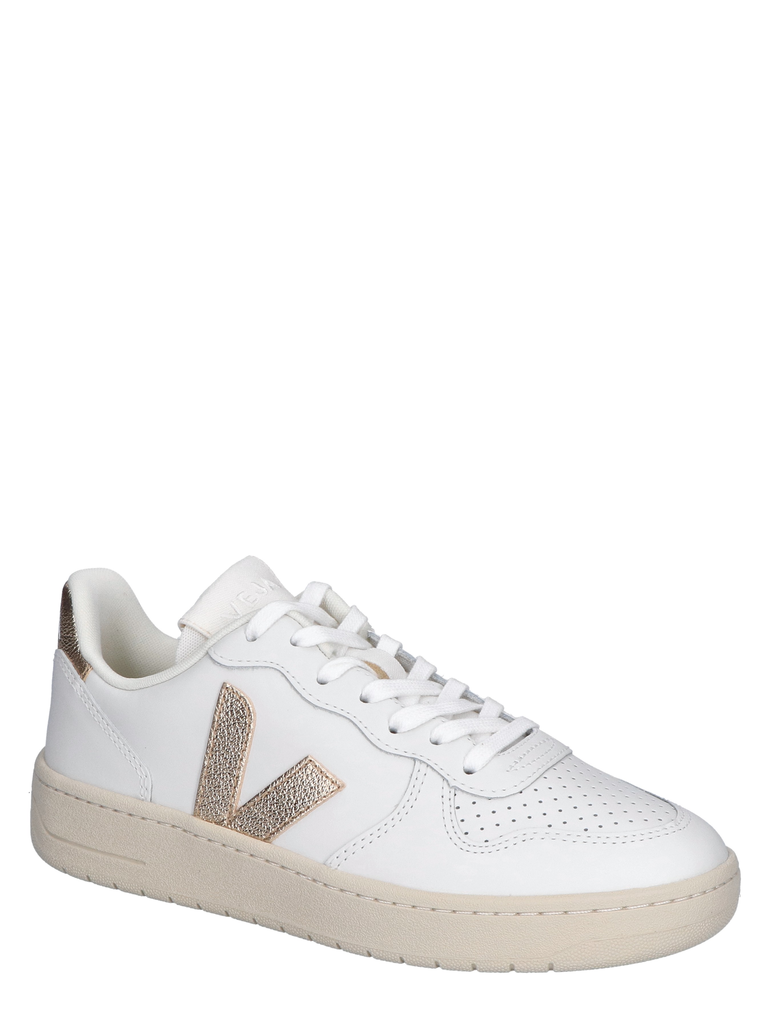 Veja - V-10 Prime V10220737 Leather White Platin - Sneakers - Dames - Lage Sneakers - 46489_85_3