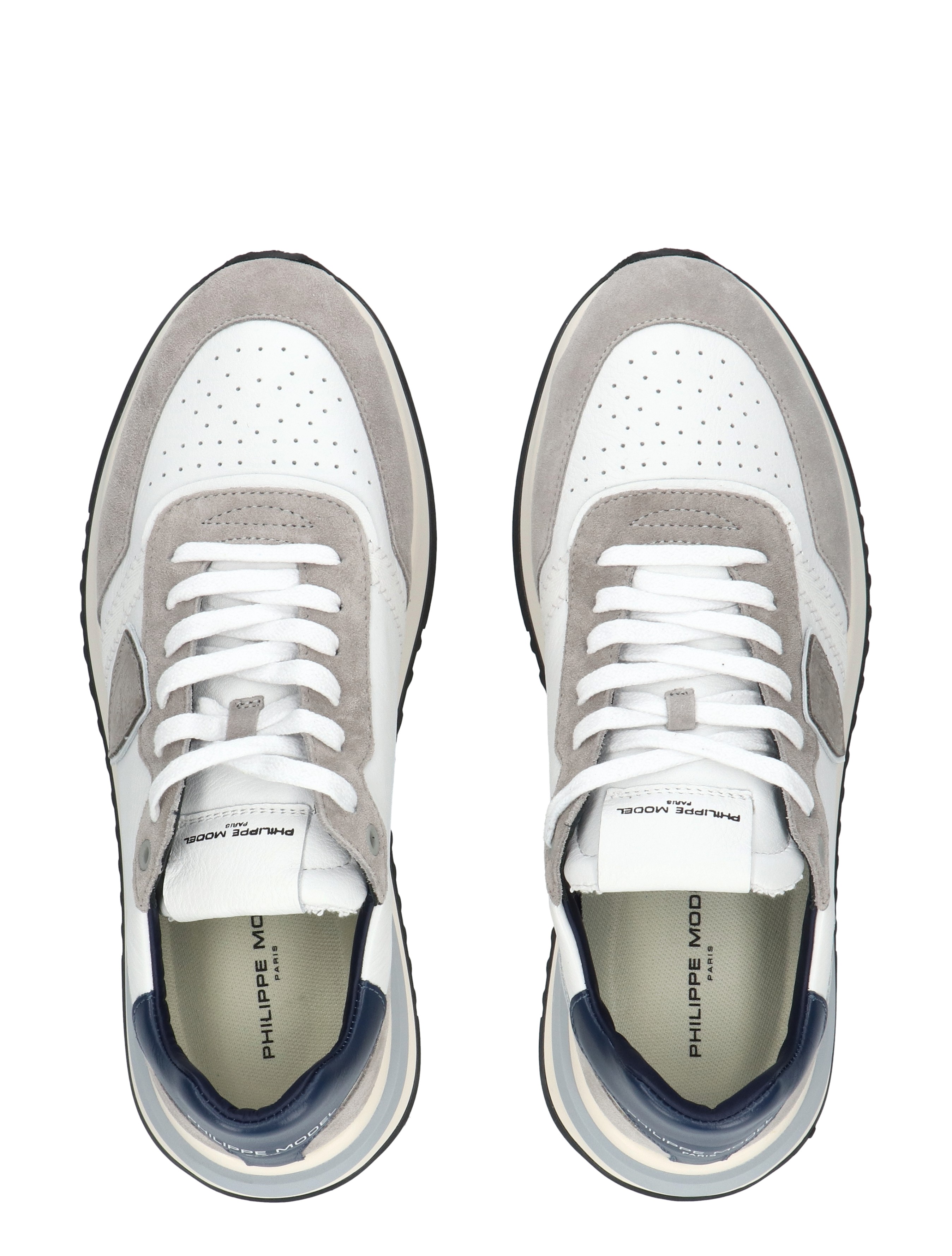 Philippe Model - TYLU Tropez 2.1 Low Man V004 Veau Blanc Blue - Heren - Lage Sneakers - Sneakers - 49969_83_8