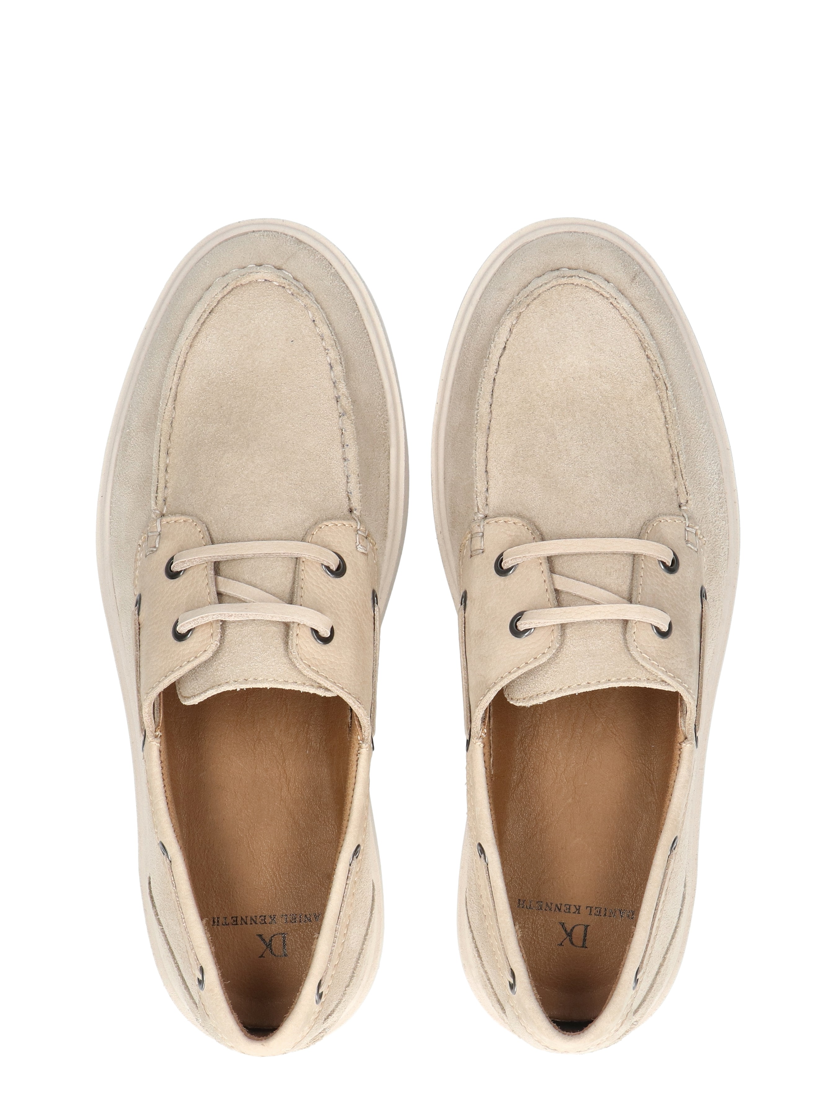 Daniel Kenneth - Zias Beige - Heren - Veterschoenen - Casual Veterschoenen - 50870_77_7