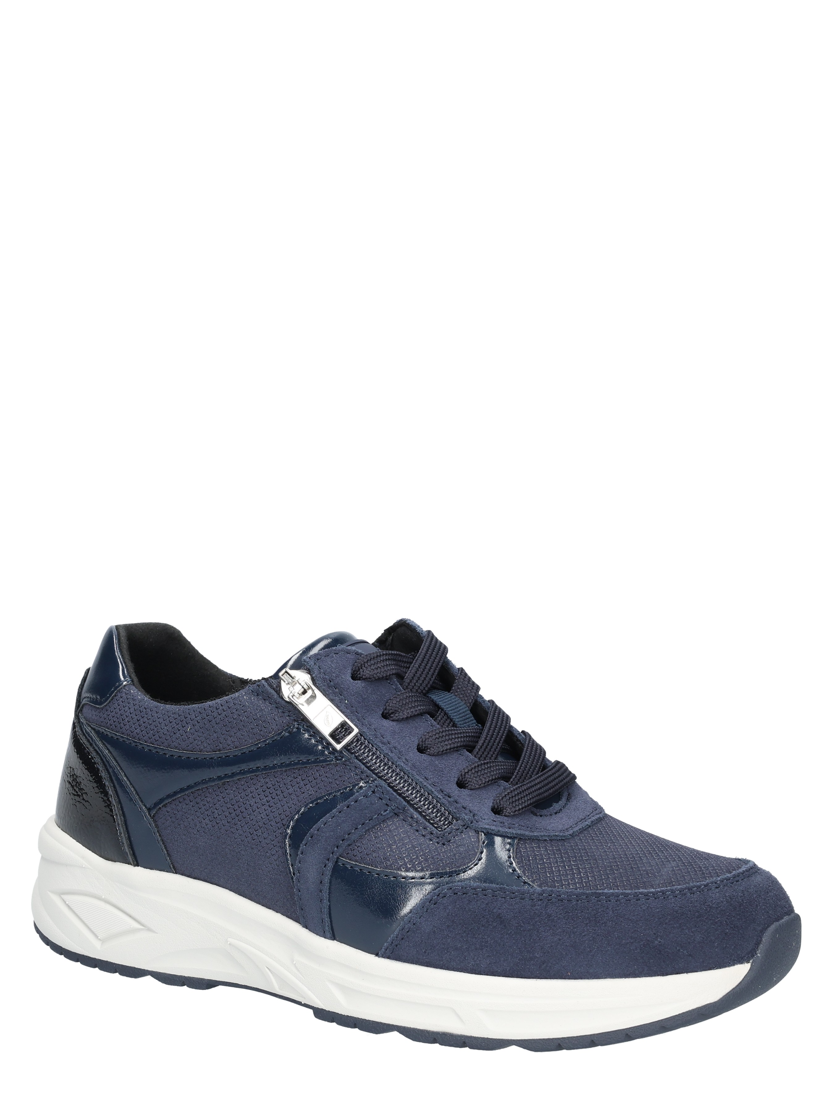 Waldlaufer - 703002 105 200 Blue H-Wijdte - Dames - Veterschoenen - Casual Veterschoenen - 48868_33_3