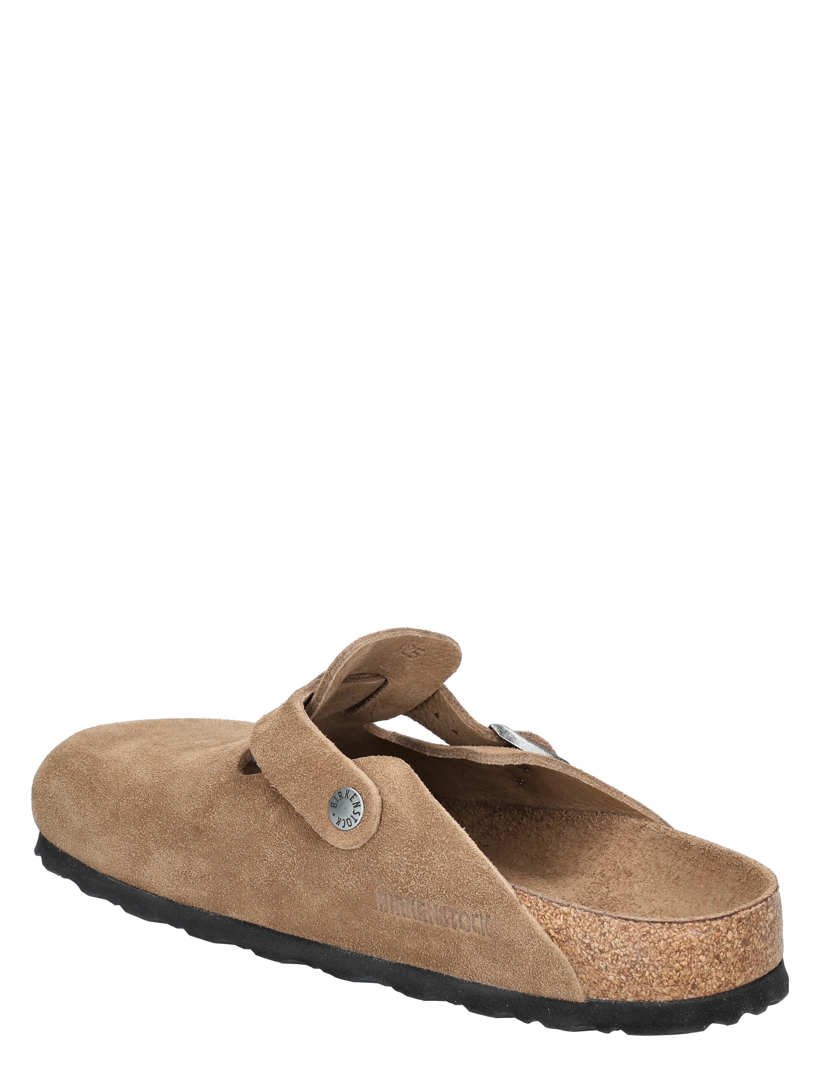 suede, slof, klomp, Birkenstock, bruin