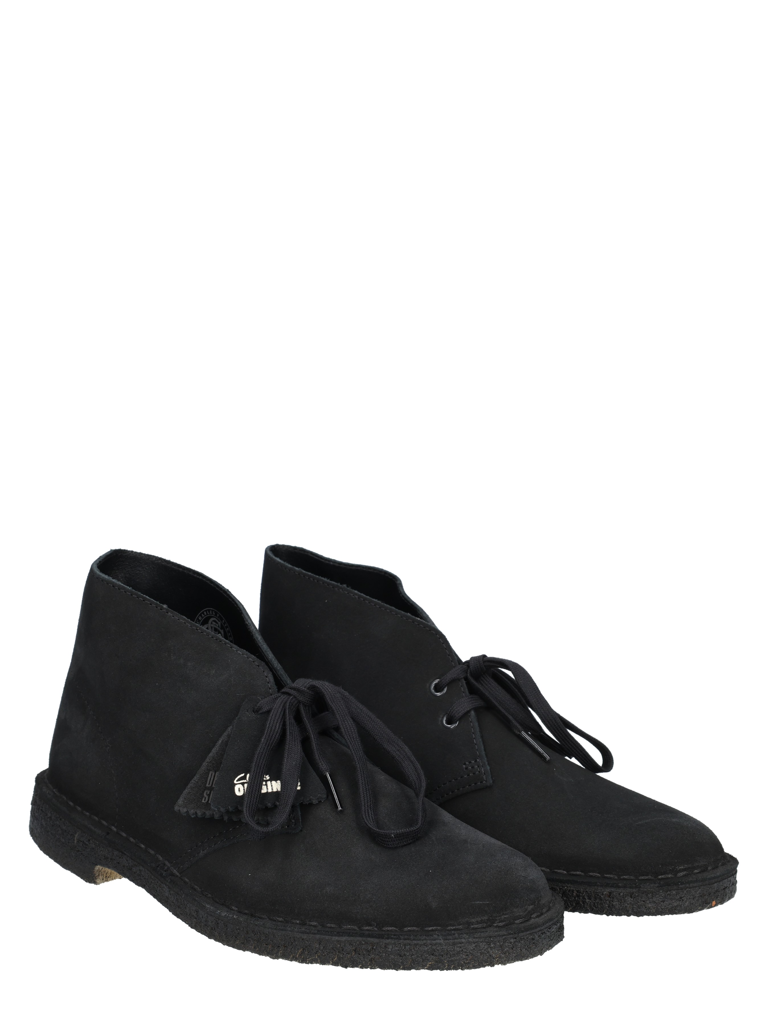 Clarks Originals - Desert Boot 26155480 Black Suede - Heren - Boots - Enkellaarsjes - 49727_11_5