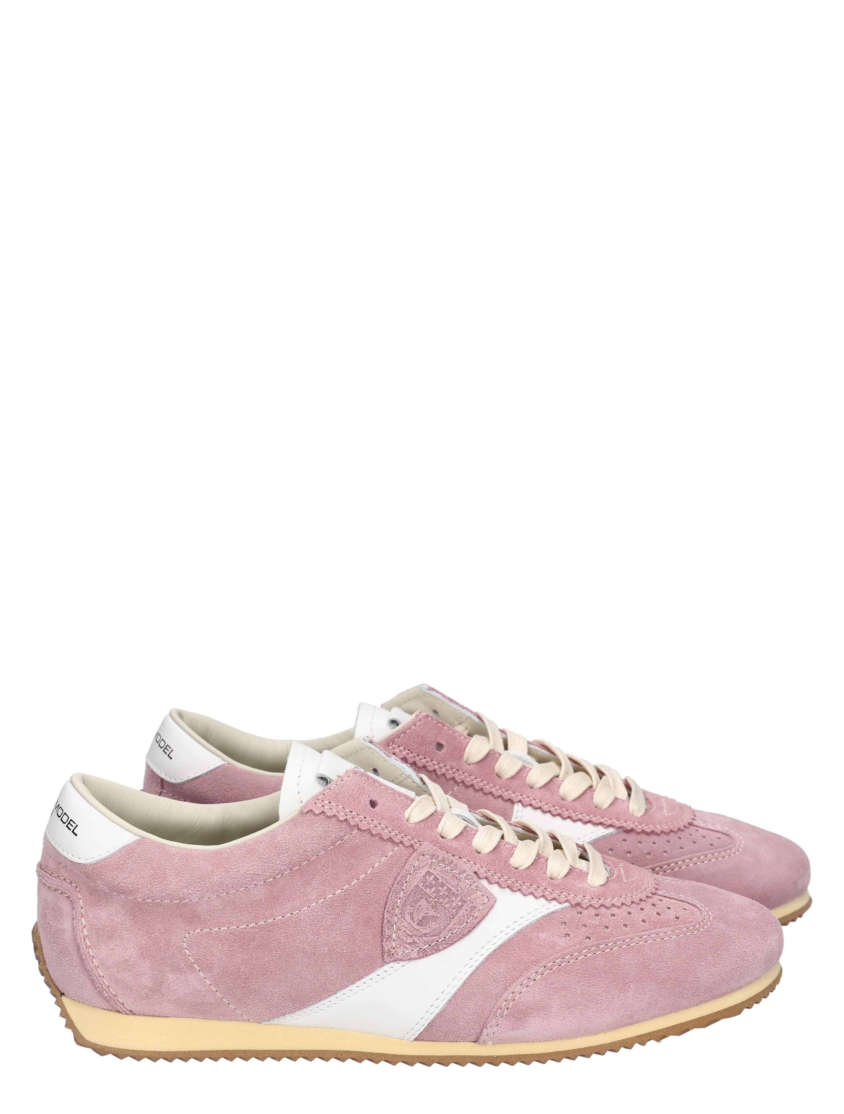 Philippe Model - PNLD Planche Low Woman D008 Daim Rose - Dames - Sneakers - Lage Sneakers - 49962_48_5