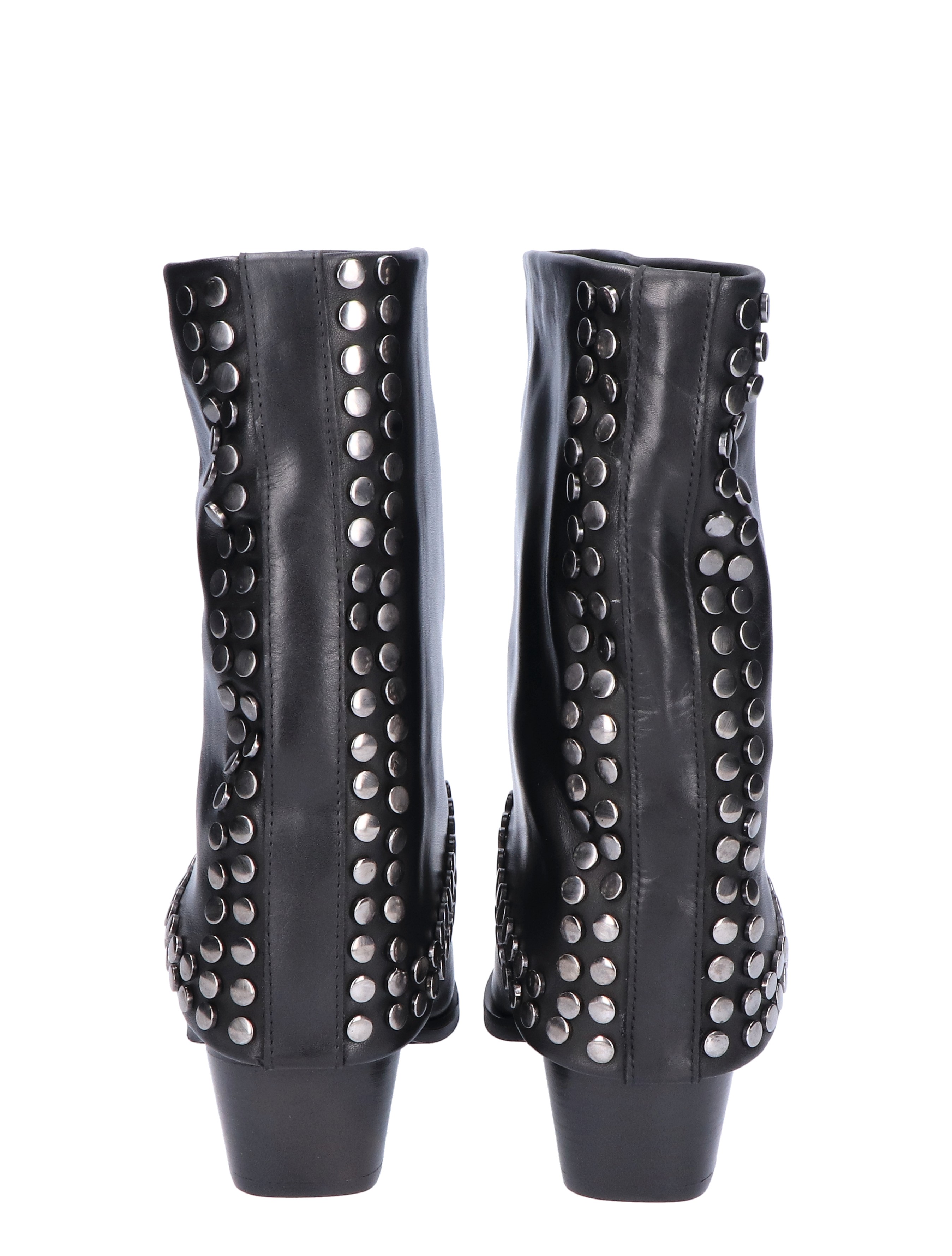 Julie Dee - MS023 Black - Dames - Boots - Lange Laarzen - 46184_11_6