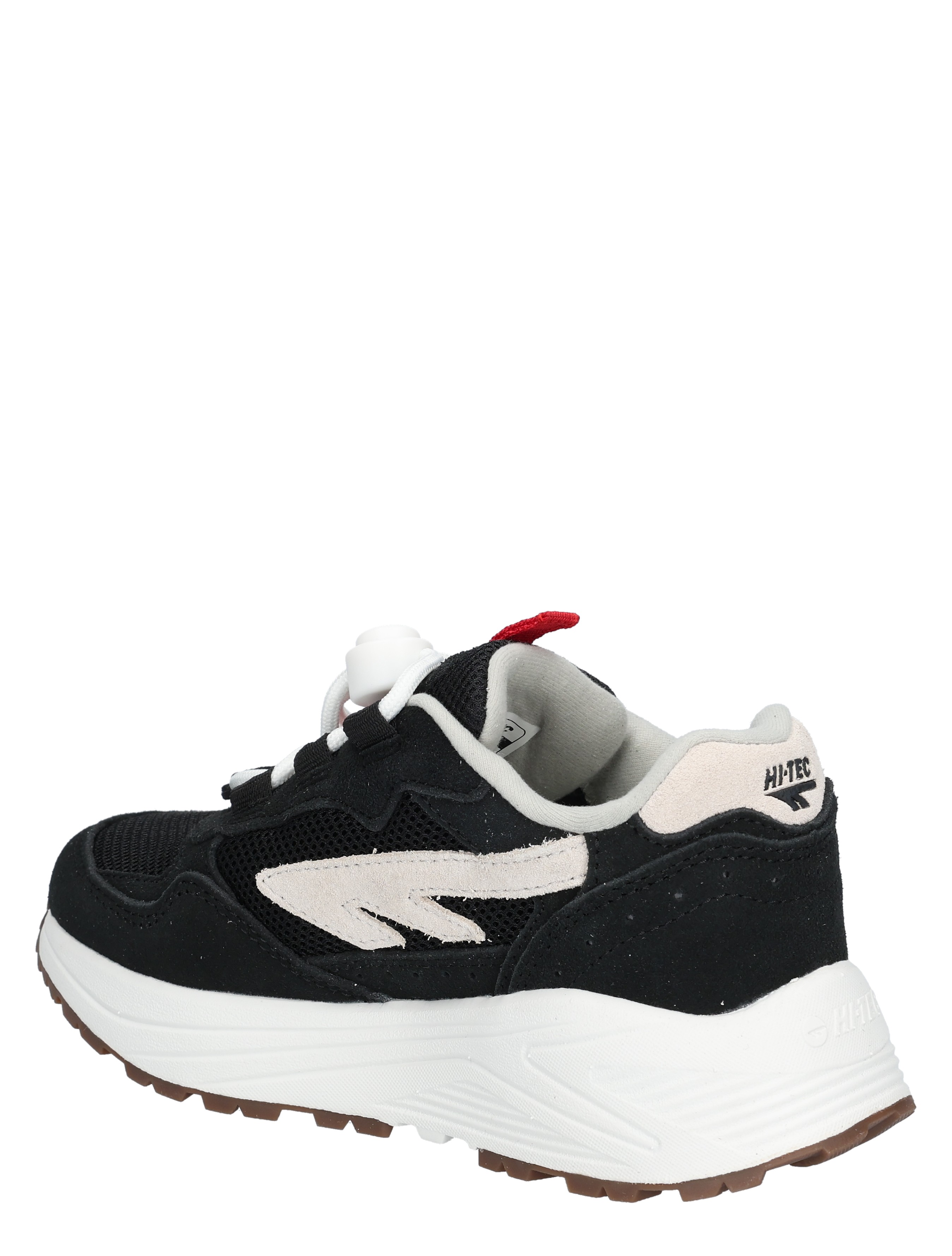 Hi-Tec - HTS Kids Shadow Black White Red - Meisjes - Lage Sneakers - Sneakers - 48317_11_4