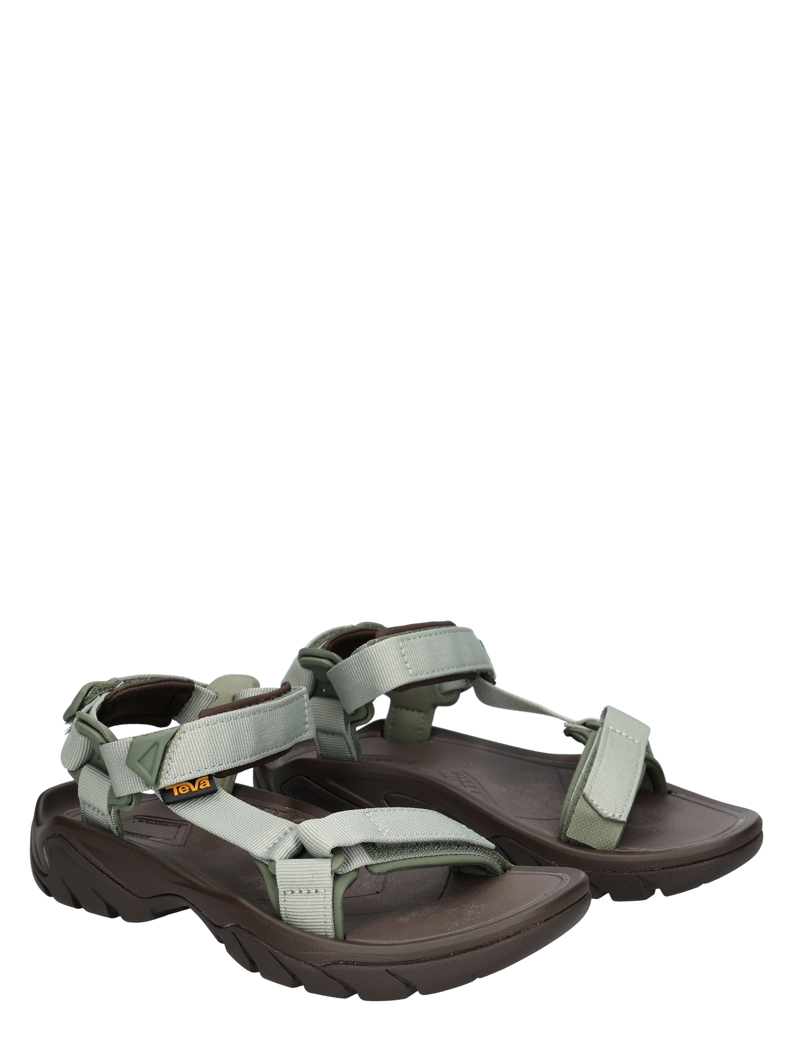 sandalen, teva, sportsandalen, slipvast, grijsgroen