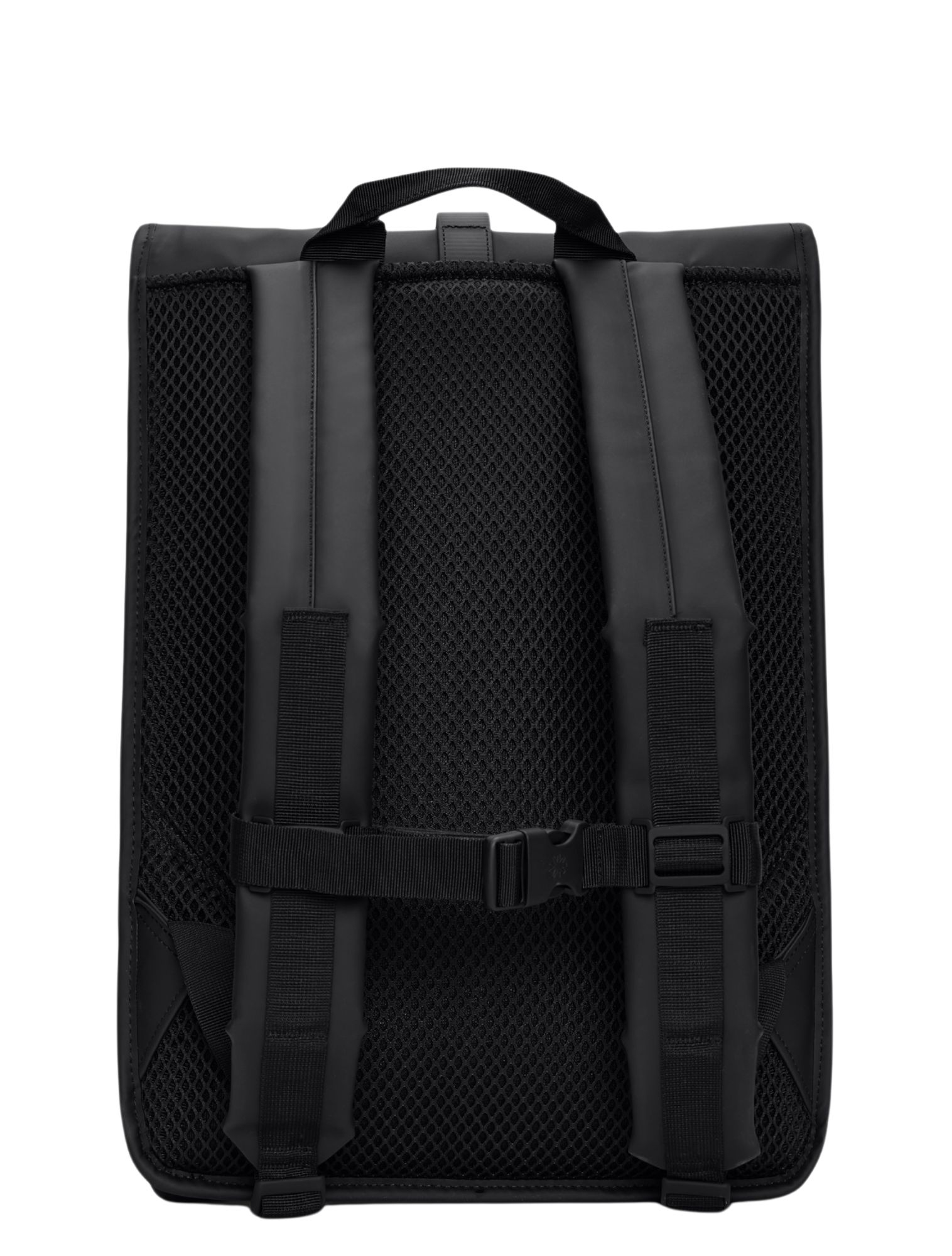 Rains - Rolltop Rucksack Black - Heren - Schoudertassen - 51261_11_2