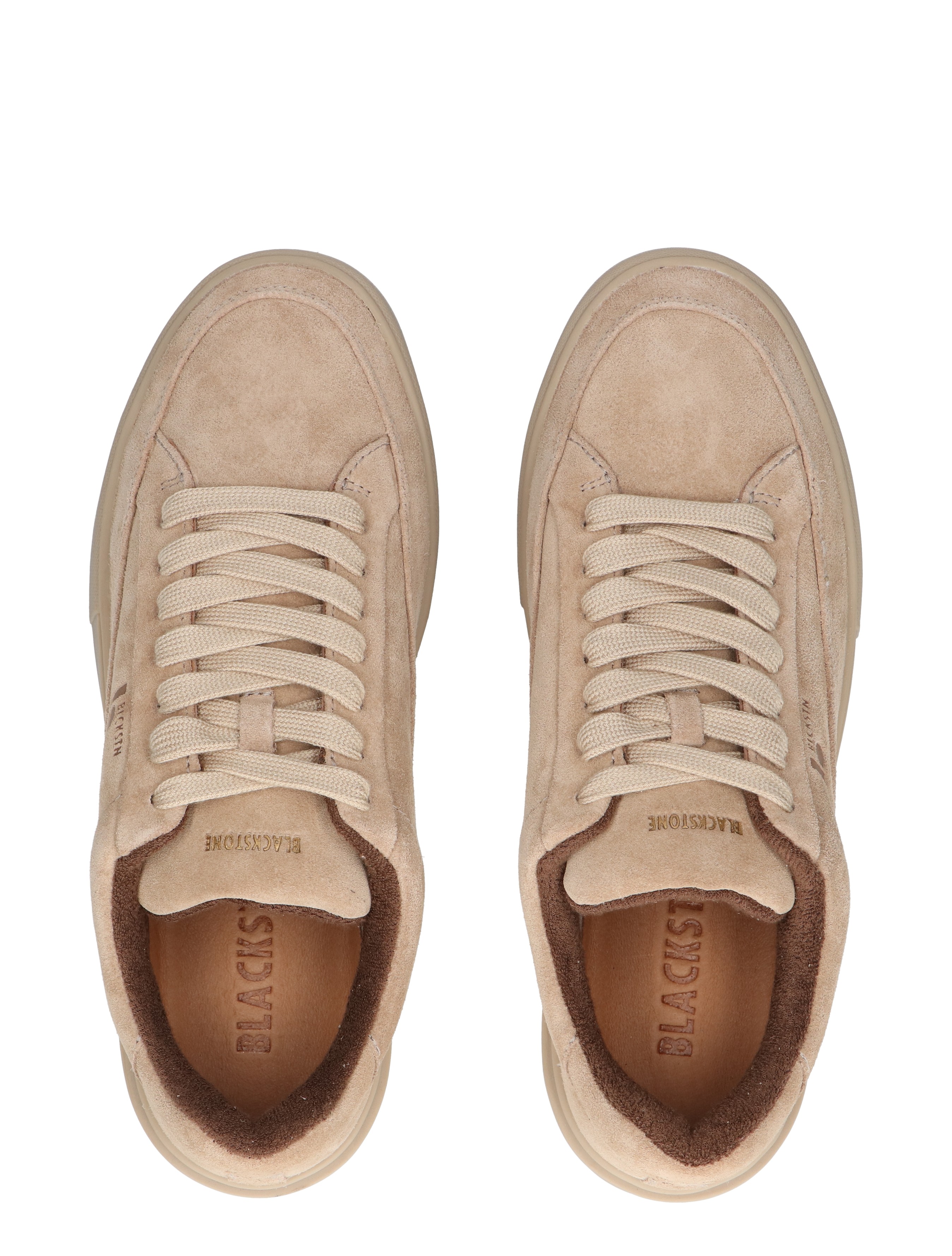 Blackstone Footwear - EG561 Sesam - Heren - Lage Sneakers - Sneakers - 49157_77_7