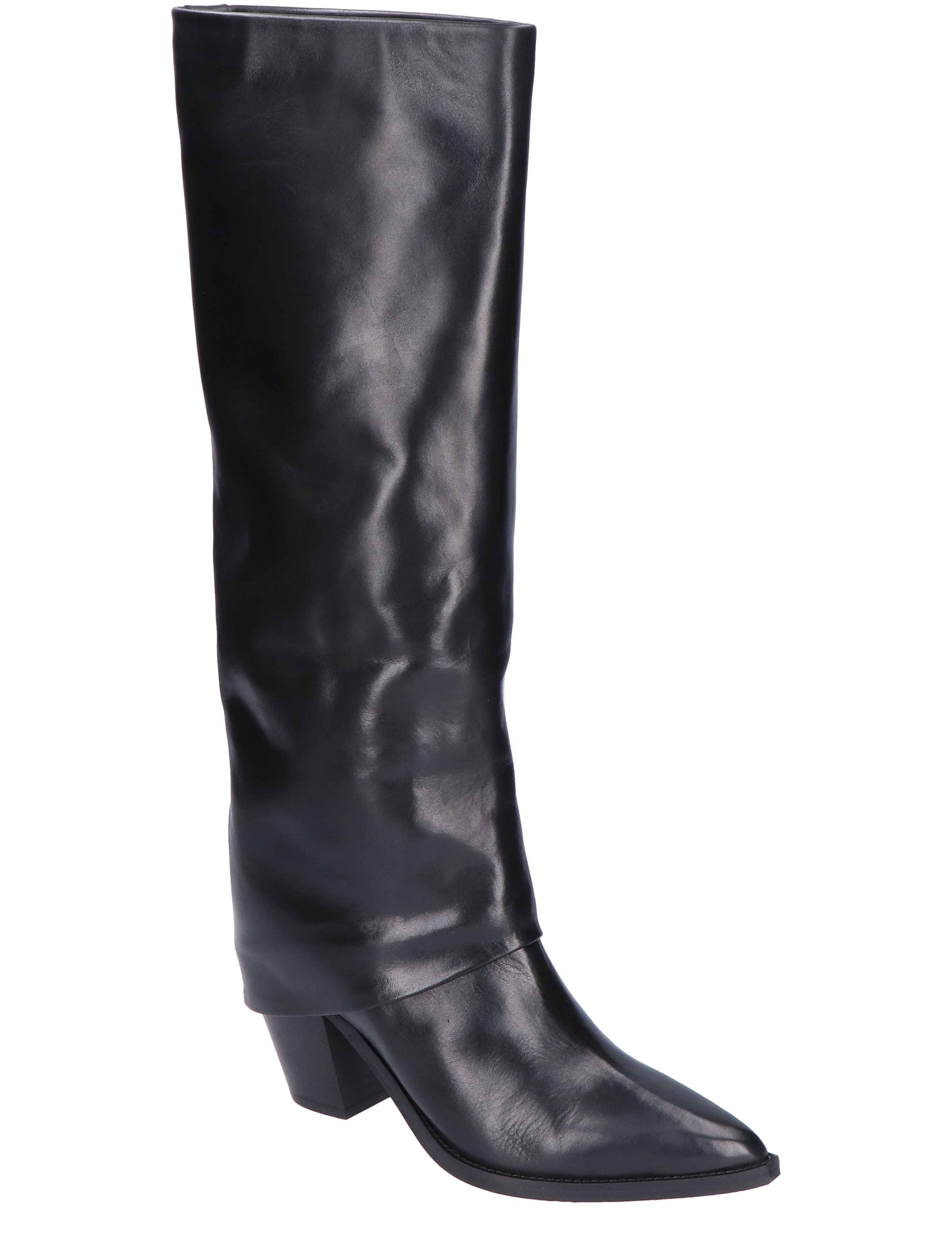 Julie Dee - MS017 Black - Dames - Boots - Lange Laarzen - 46185_11_3