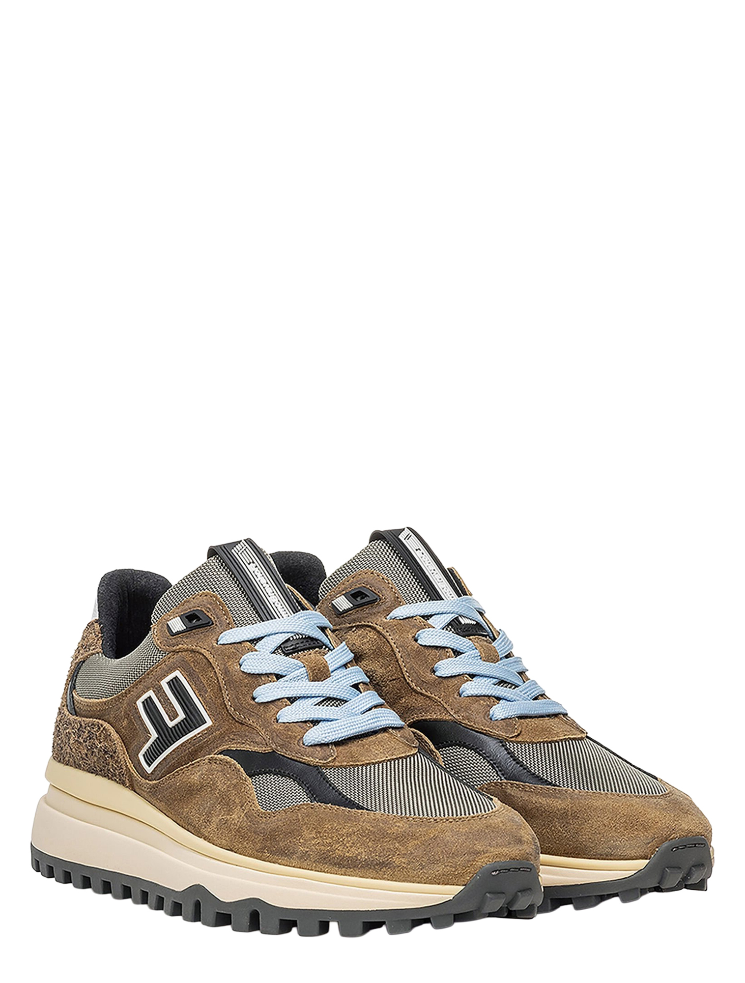 Floris van Bommel - De Gripper SFM-10238 22-02 Light Brown G+ Wijdte - Heren - Lage Sneakers - Sneakers - 50122_22_2