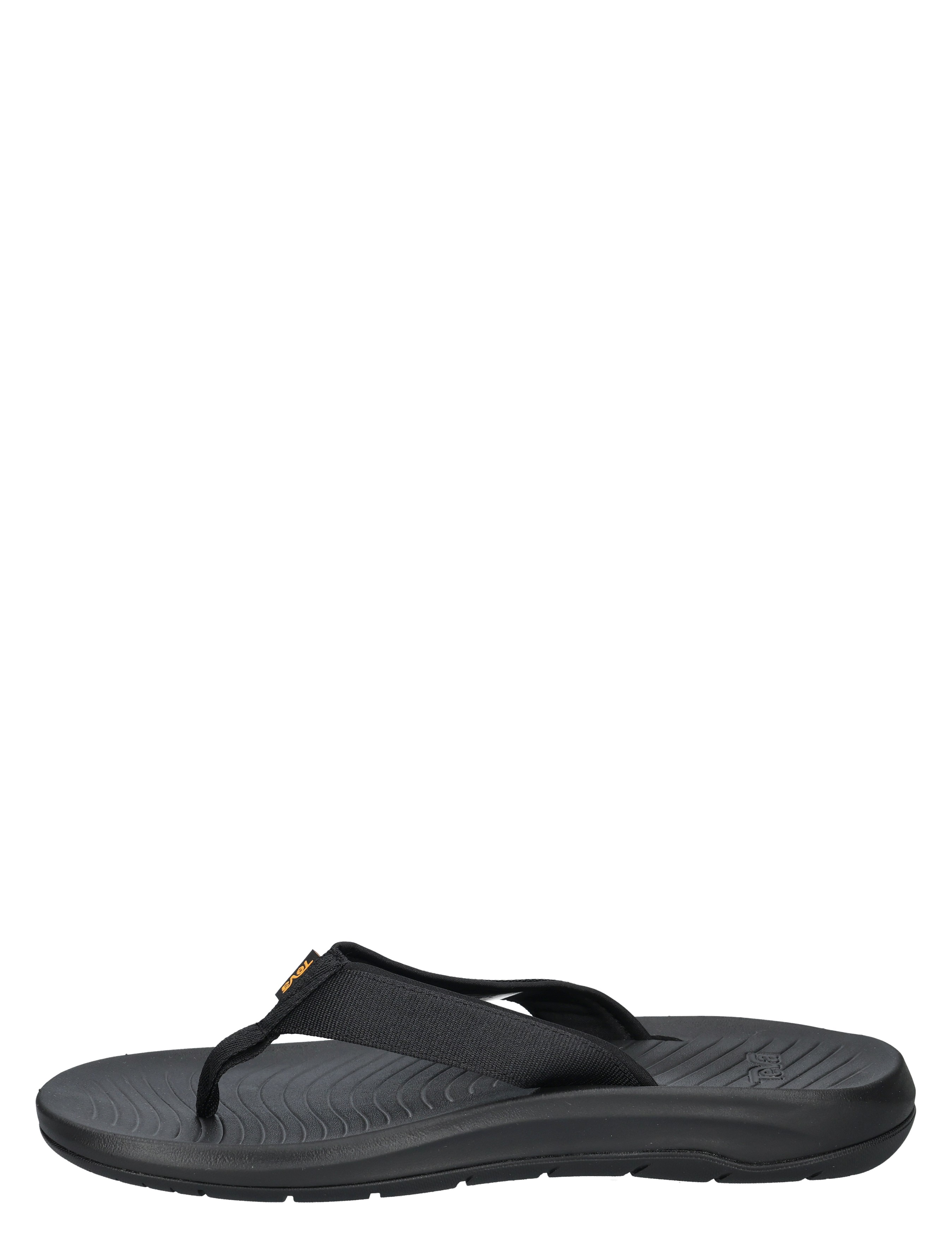 slipper, flip-flop, thong, sandals, black