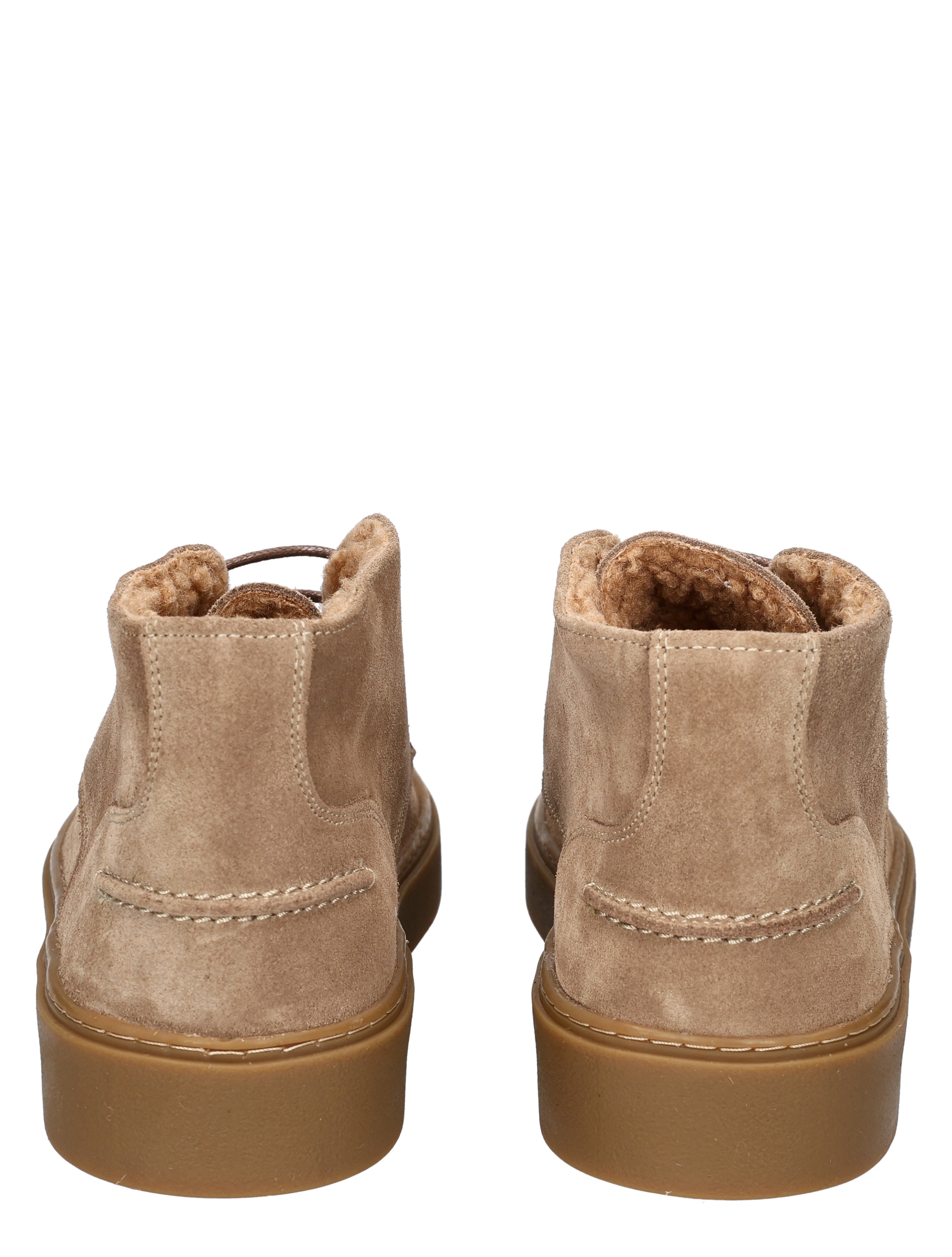 suede, boots, ankle, brown, rubber sole