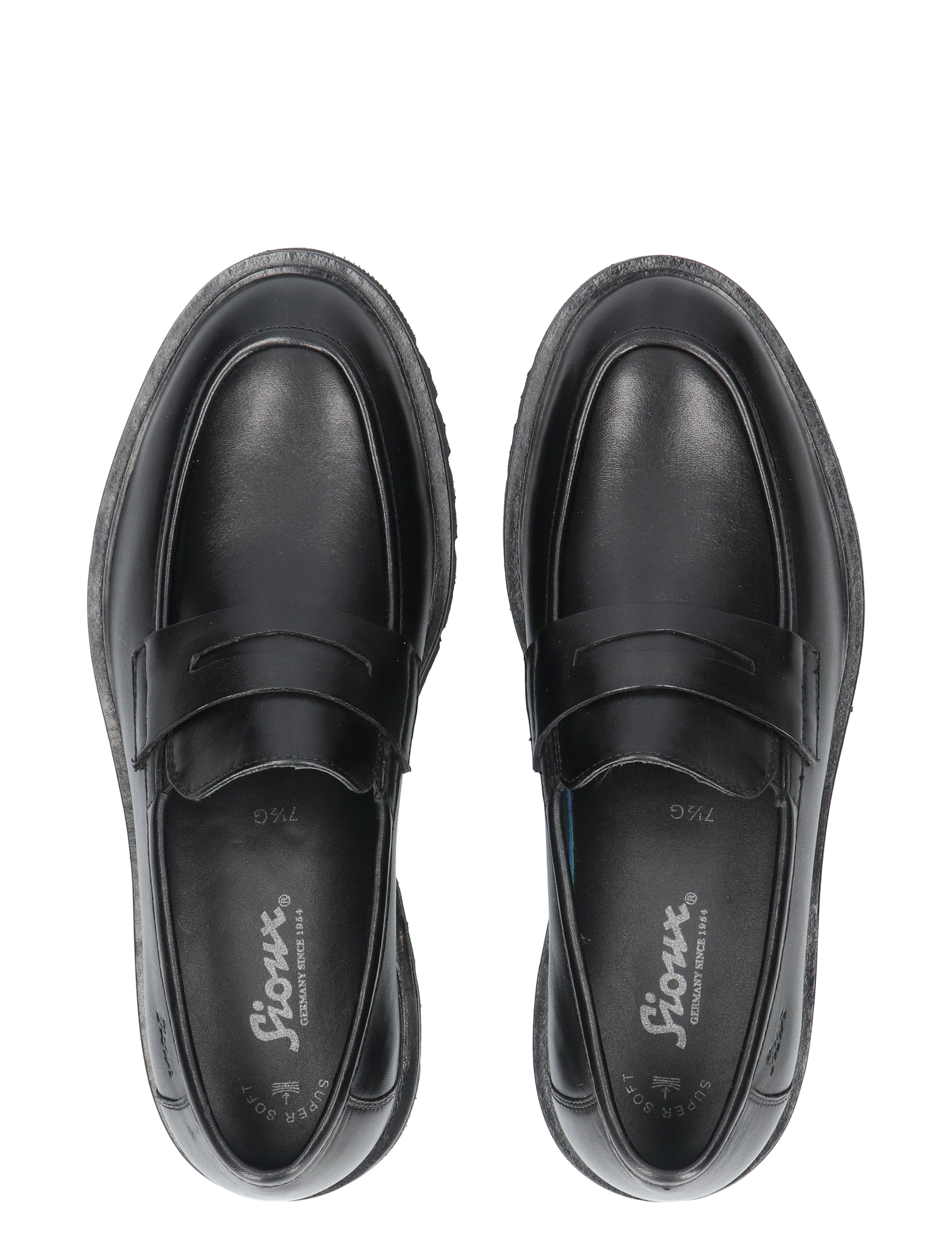 slippers, moccasins, zwart, leer, twee-strap