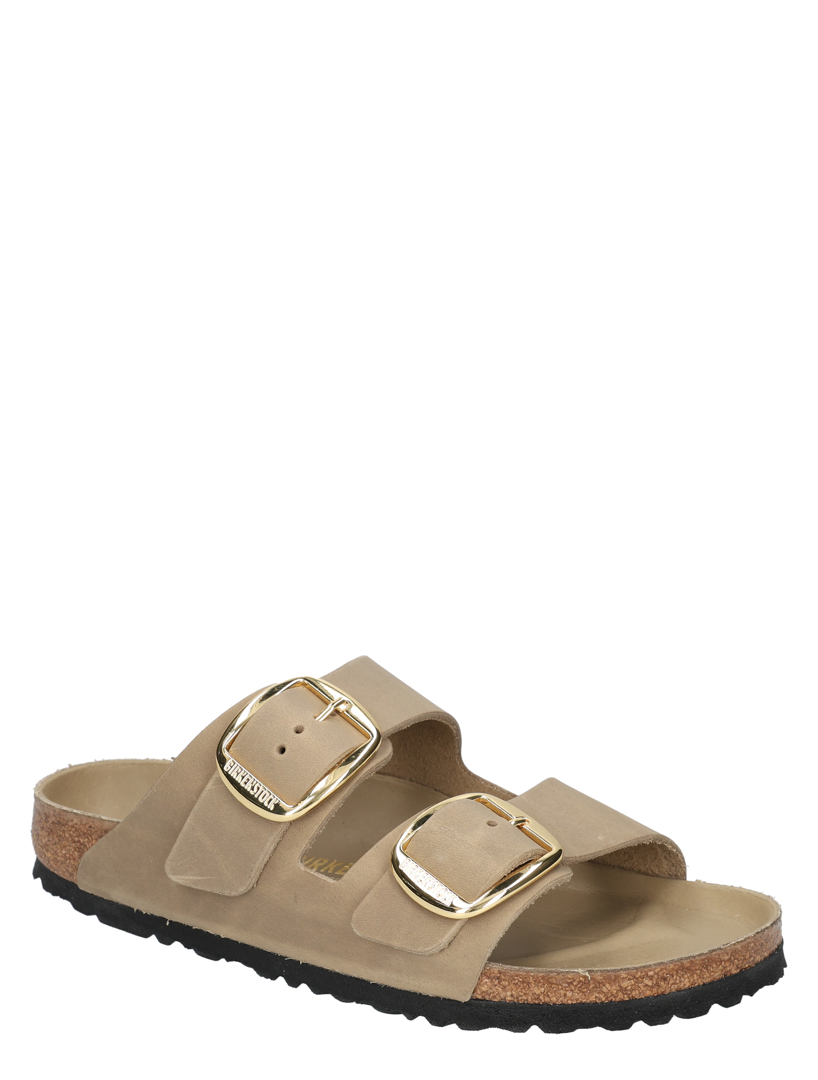 Birkenstock - Arizona Women Big Buckle Leather Oiled Tobacco - Dames - Slippers - 49857_77_4