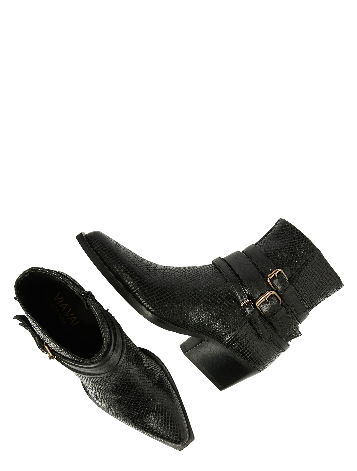 VIA VAI - 62117 Do Livia 02-900 Combi Black - Dames - Boots - Cowboylaarzen - 47779_11_5