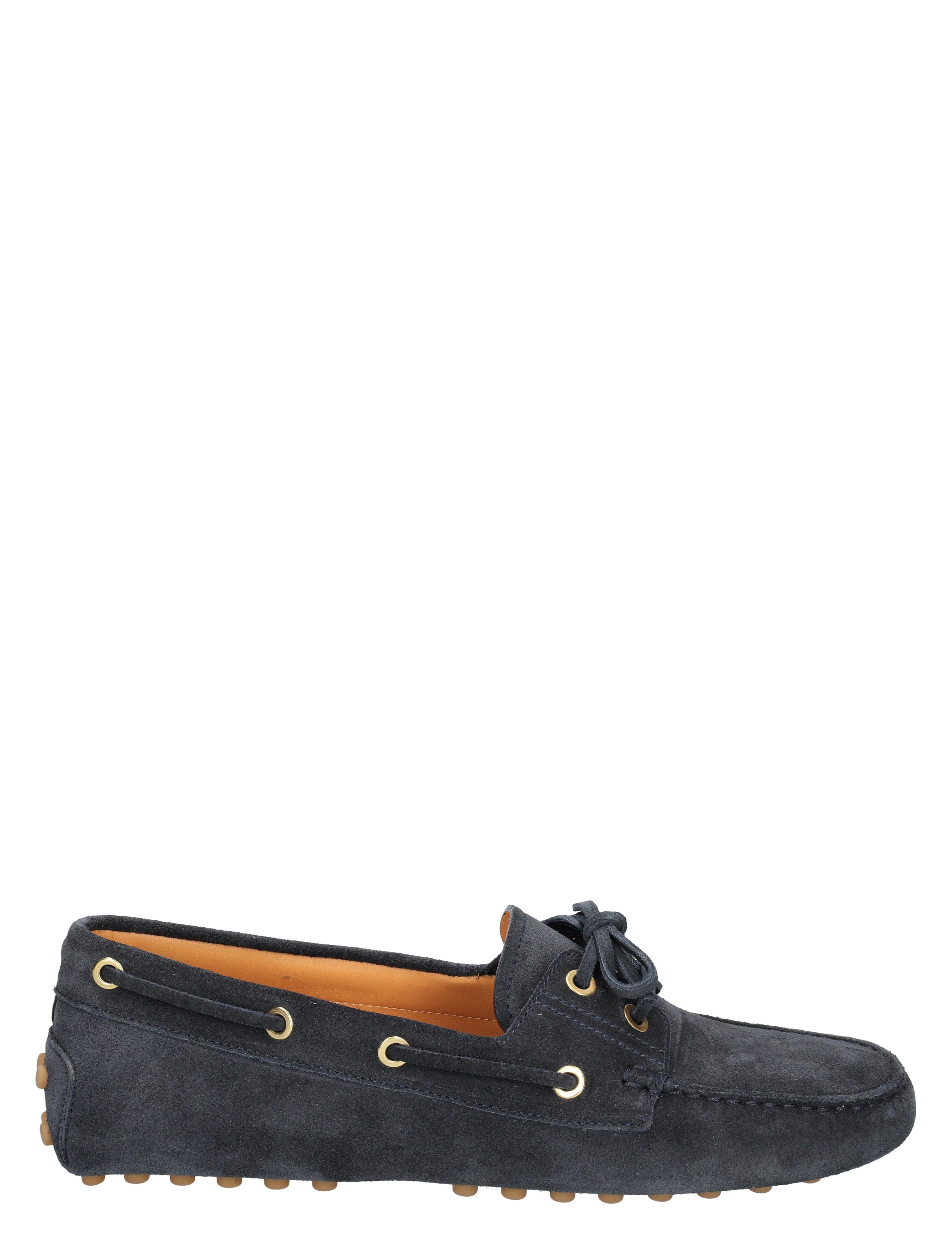 Tods - Gominno in Suede B015 Blue - Dames - Veterschoenen - Nette Veterschoenen - 49661_33_1