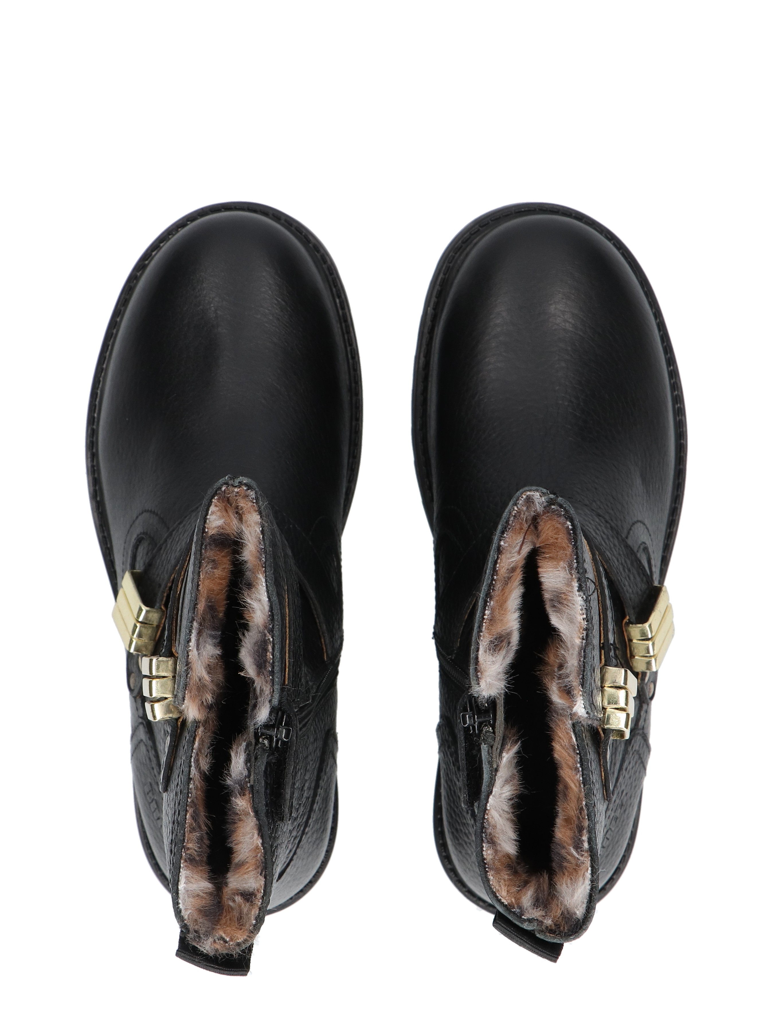 Braqeez - Lola Leap Black - Meisjes - Boots - Enkellaarsjes - 49453_11_7