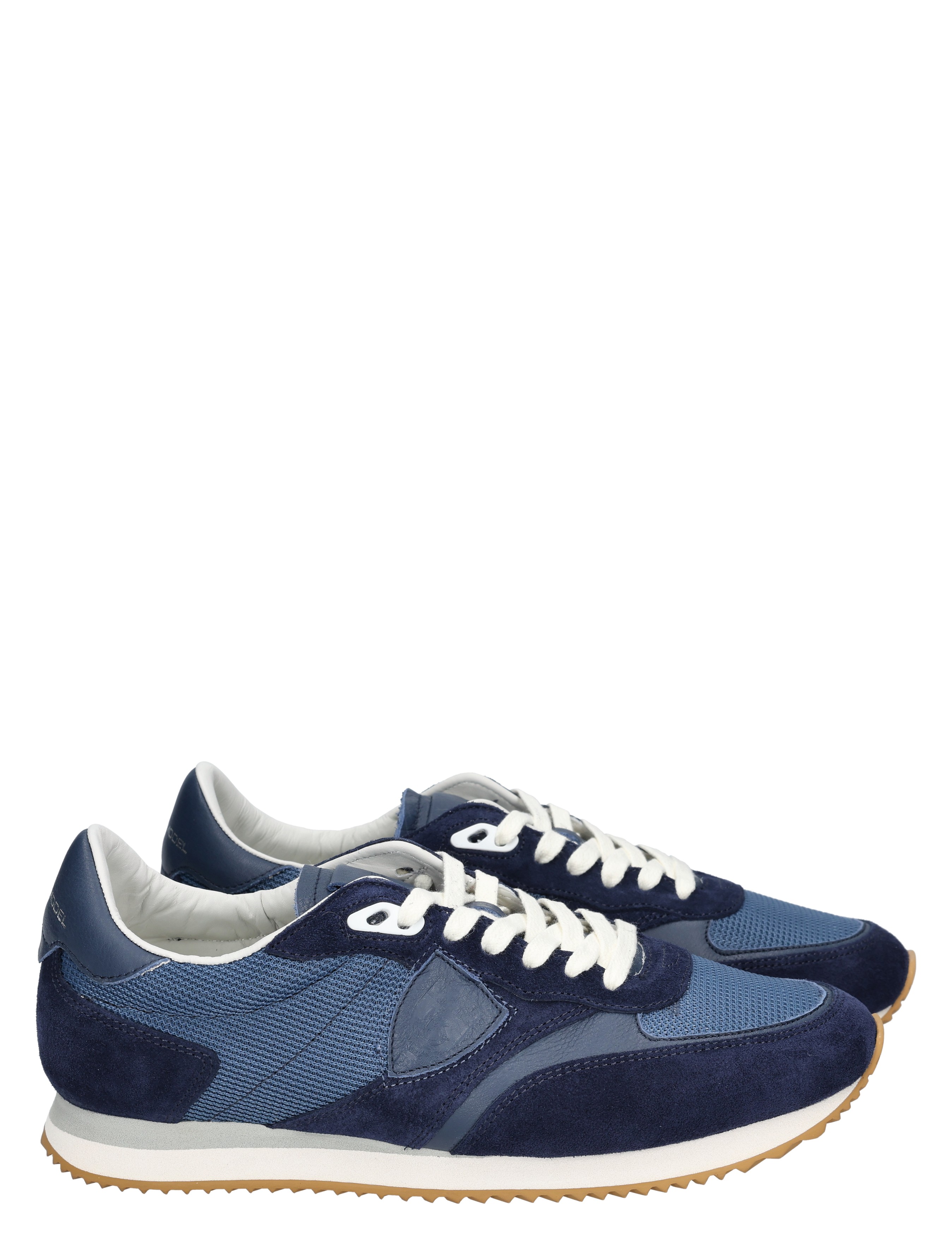 Philippe Model - BVLU Blville Low Man W012 Mondial Blue - Heren - Lage Sneakers - Sneakers - 49967_33_5