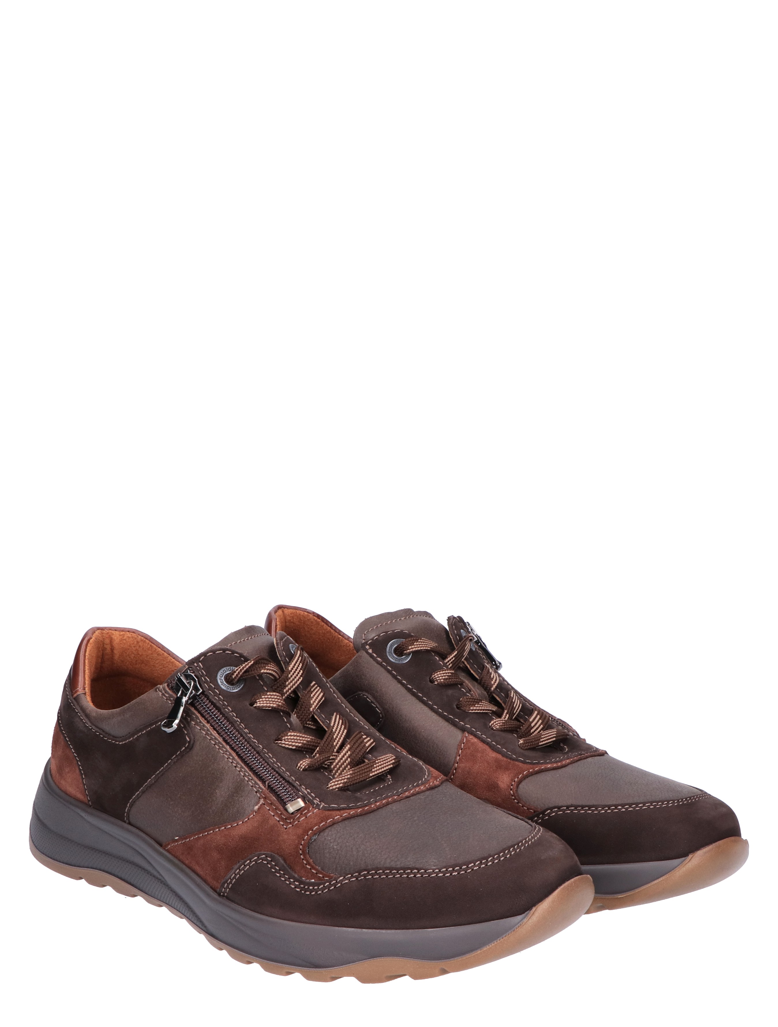 Waldlaufer - 662001 Brown K-Wijdte - Heren - Veterschoenen - Casual Veterschoenen - 45586_22_5