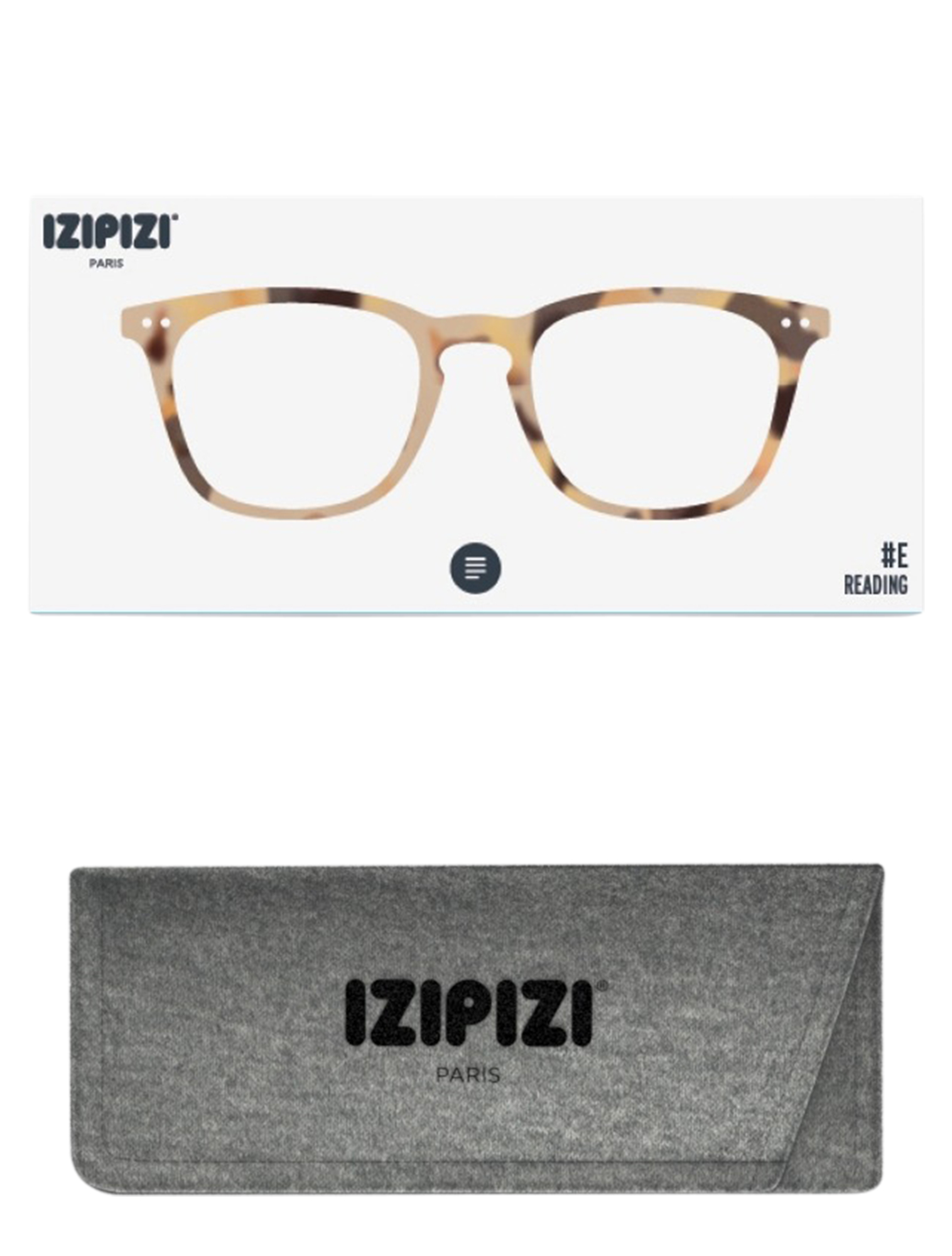 IZIPIZI - Reading #E E Light Tortoise - Dames - Overige Accessoires - 47278_02_4