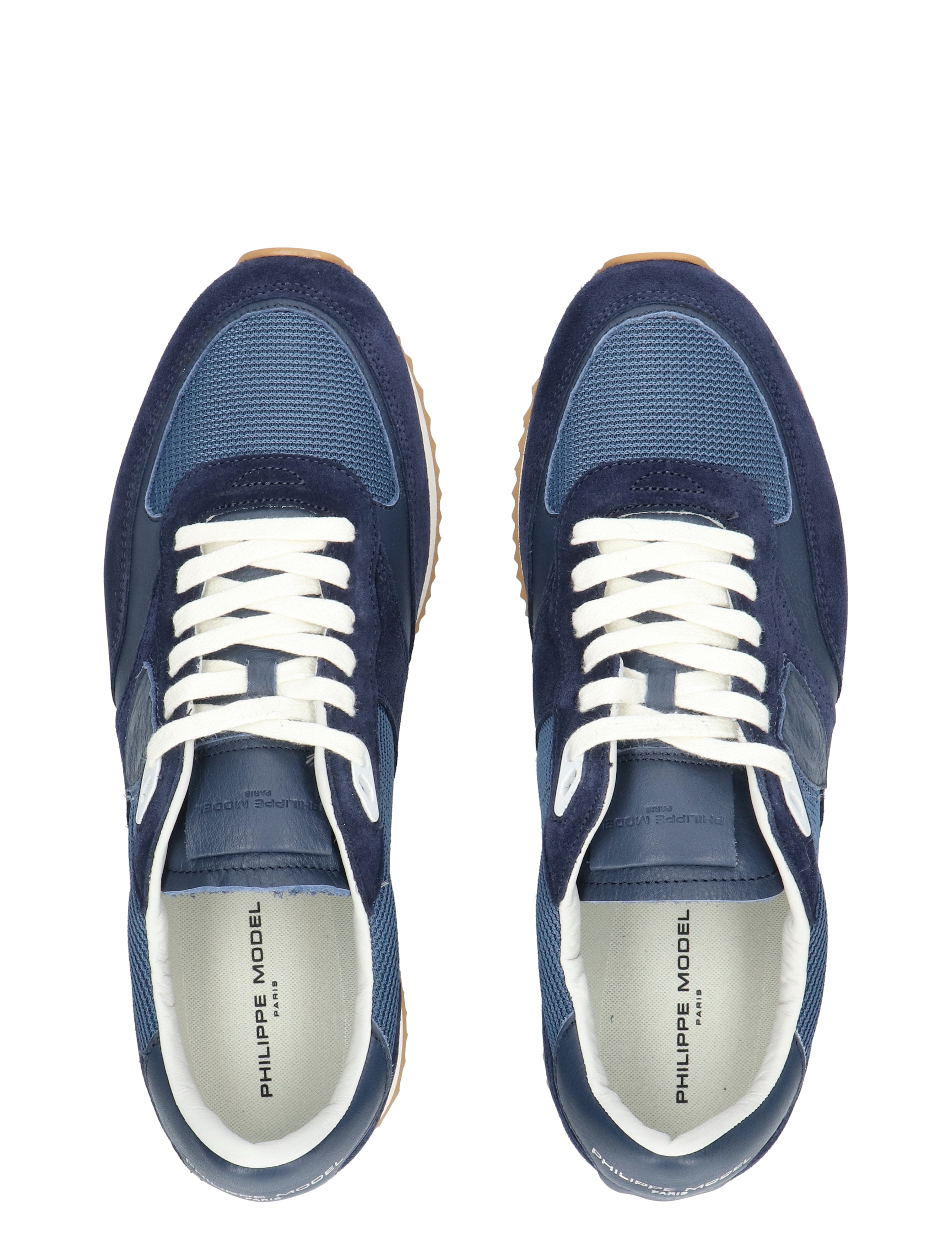 Philippe Model - BVLU Blville Low Man W012 Mondial Blue - Heren - Lage Sneakers - Sneakers - 49967_33_8
